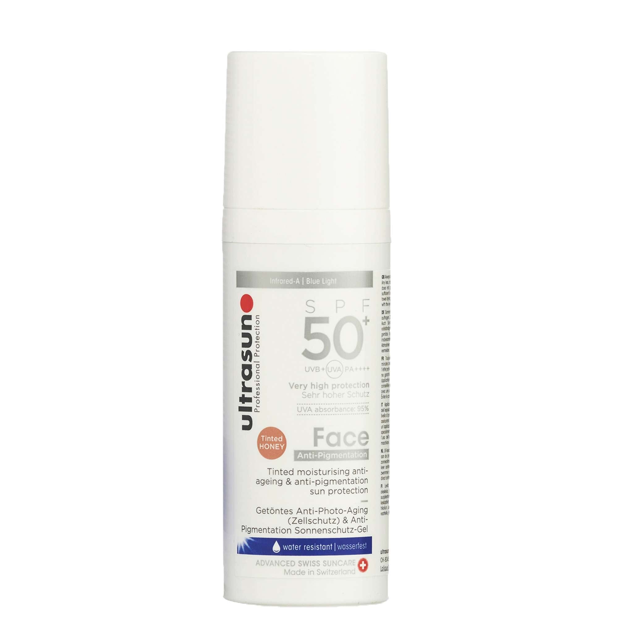 Ultrasun Tinted Anti - Pigmentation Sun Protection Honey SPF50+ 50 ml
