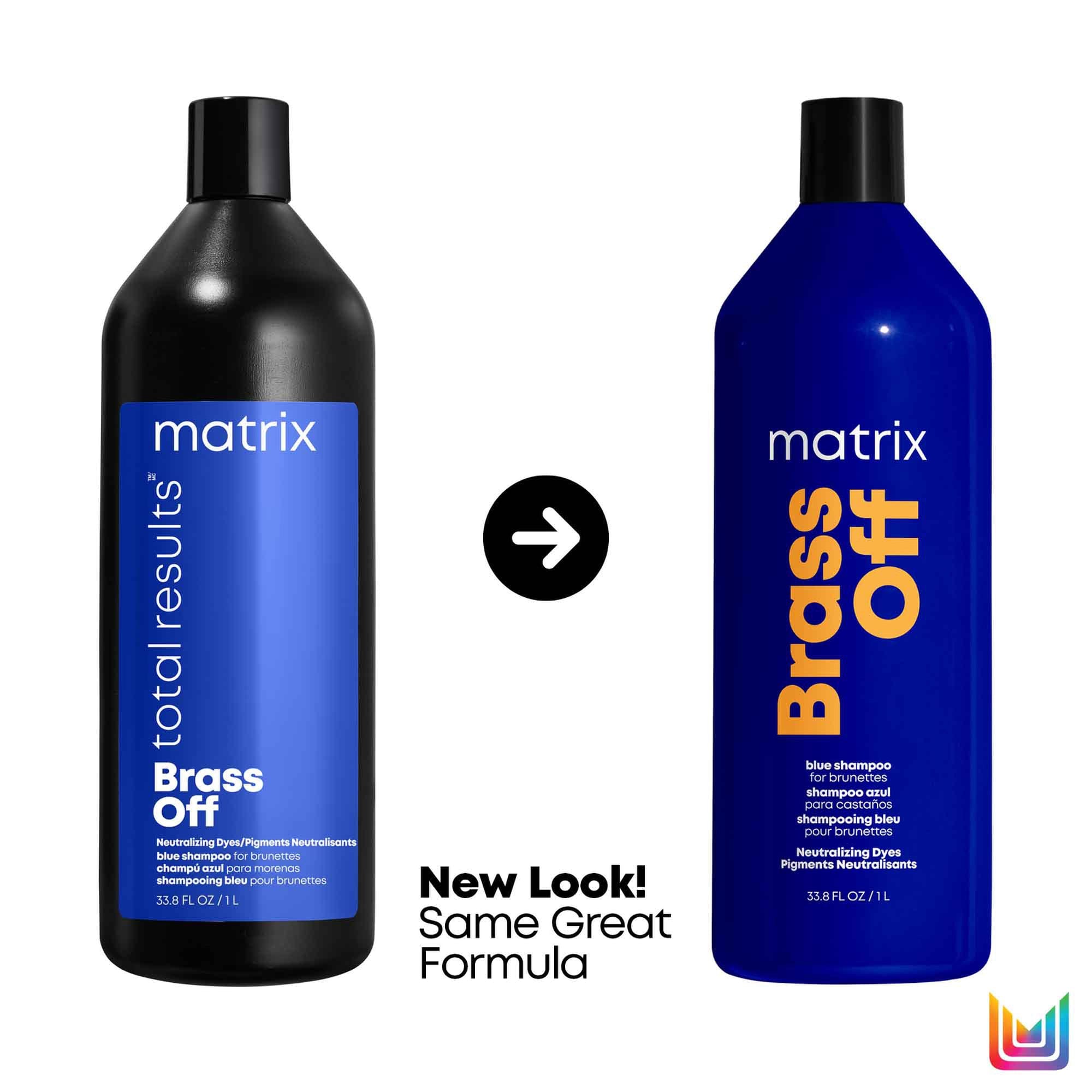 Matrix Total Results Brass Off Shampoo for Lightened Brunette Hair 1000 ml