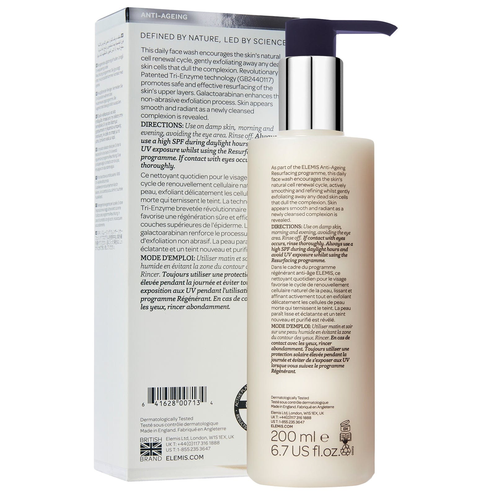Elemis Dynamic Resurfacing Facial Wash 200 ml / 6.7 fl.oz.