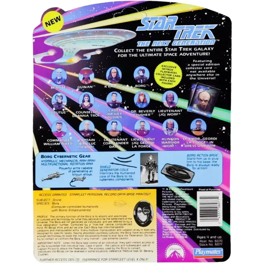 Playmates Toys Star Trek: The Next Generation - Borg Action Figure (4.5") - Playmates Toys - (1993)