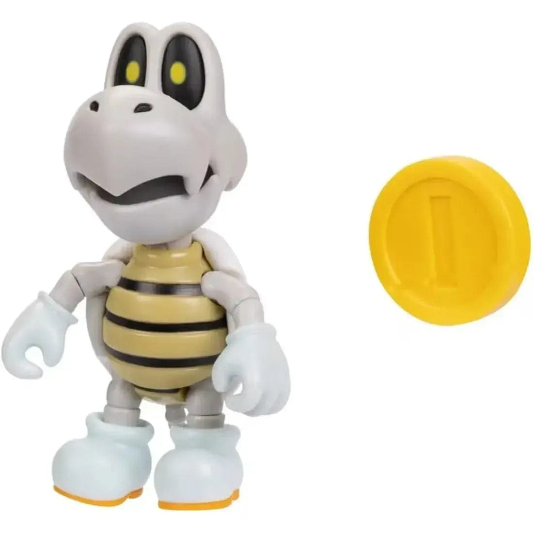Jakks Pacific Super Mario - Dry Bones with Coin Action Figure (4") - Jakks Pacific