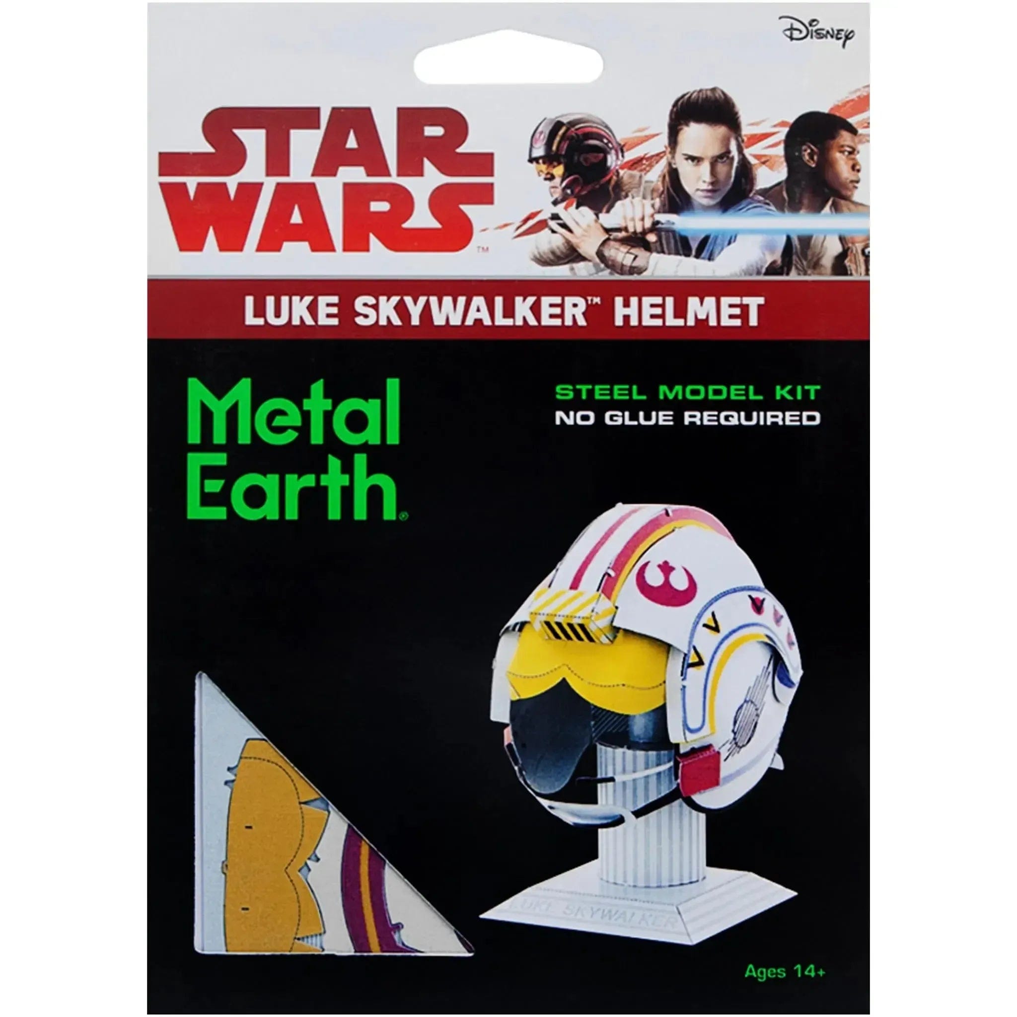 Fascinations Star Wars - Luke Skywalker Helmet Figure Model Kit (Steel, Moderate Difficulty) - Fascinations - Metal Earth Series
