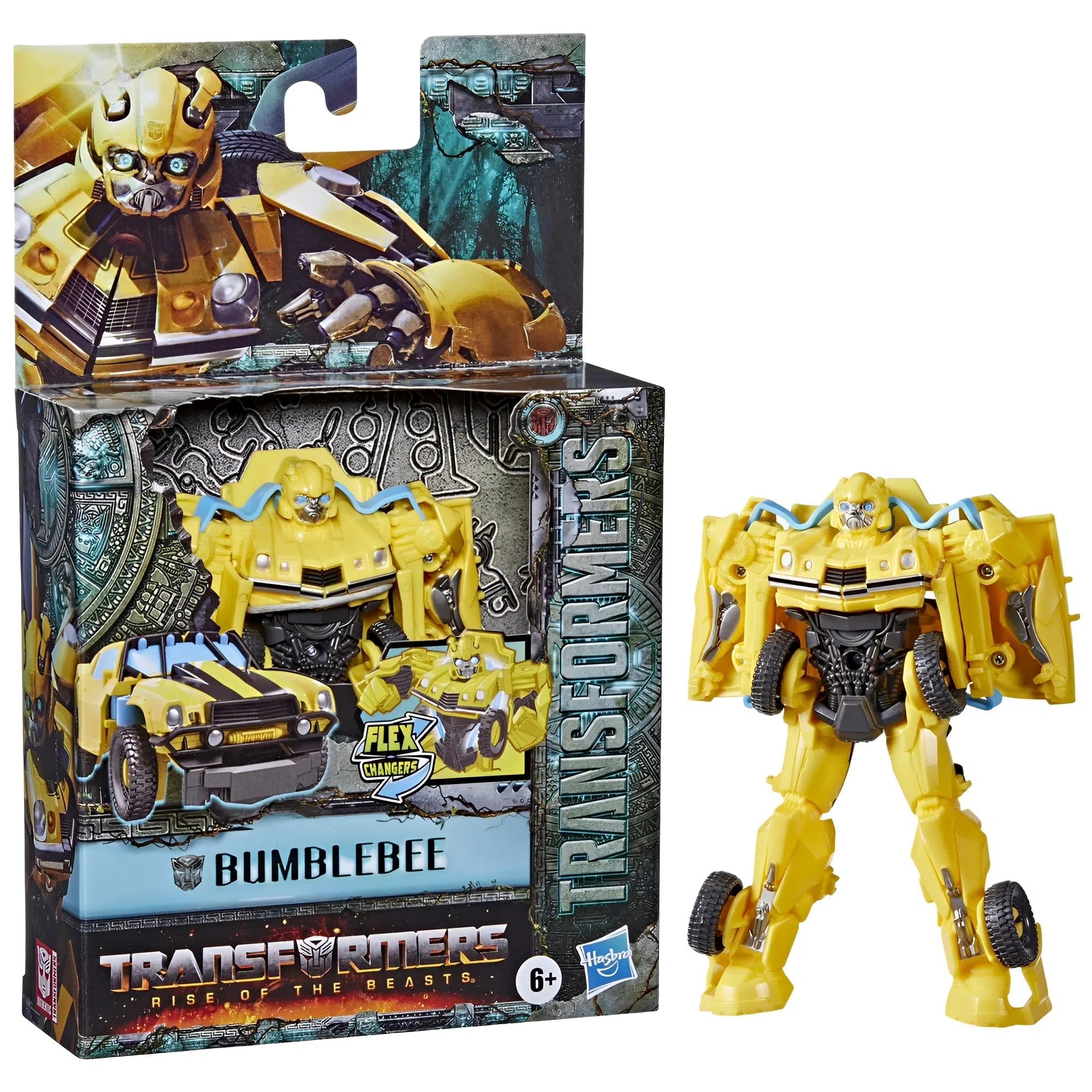 Hasbro Transformers: Rise of the Beasts - Bumblebee Action Figure - Hasbro - Flex Changers Series
