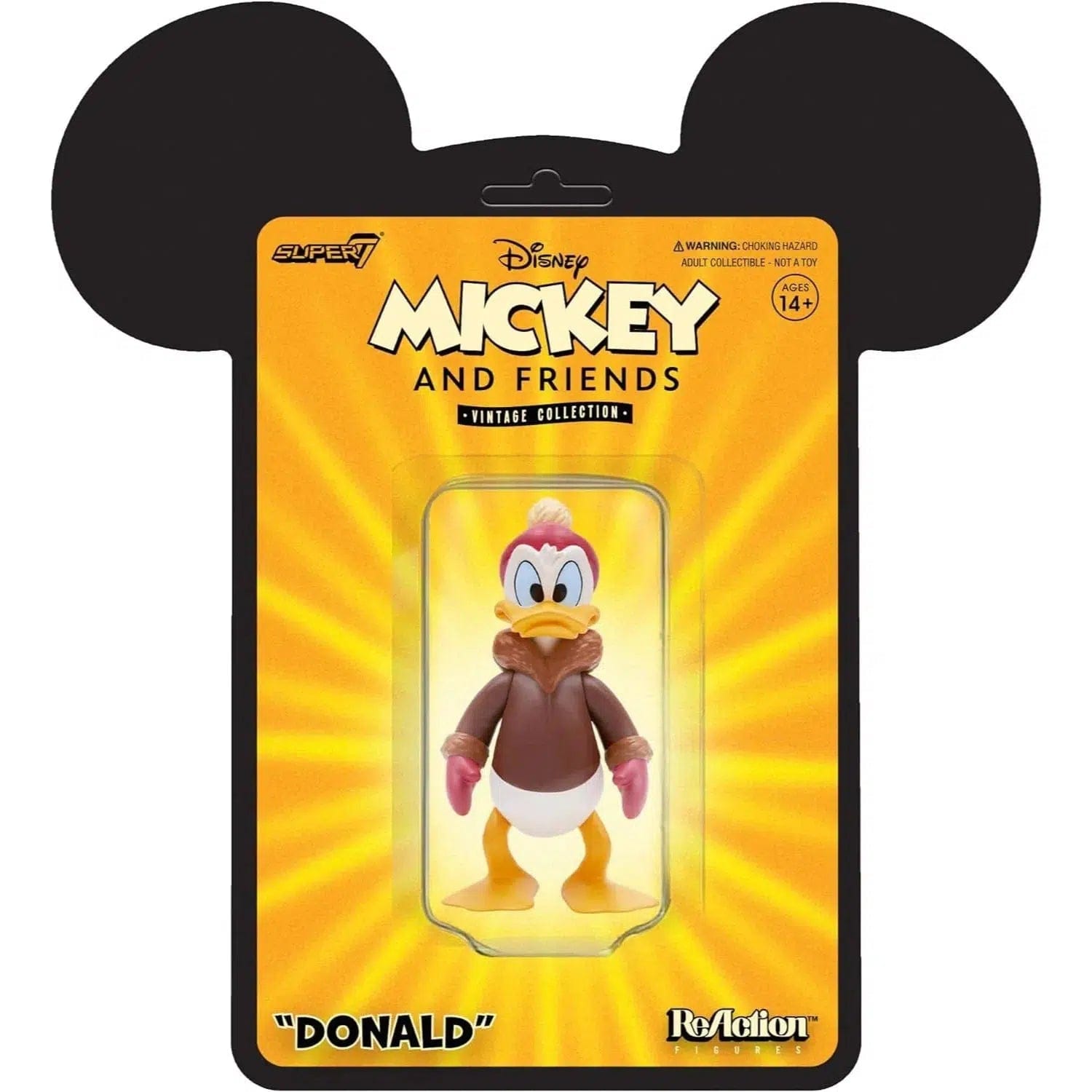 Super7 Disney's Mickey & Friends - Donald Action Figure - Super7 - ReAction Figures Series, Vintage Collection Wave 1