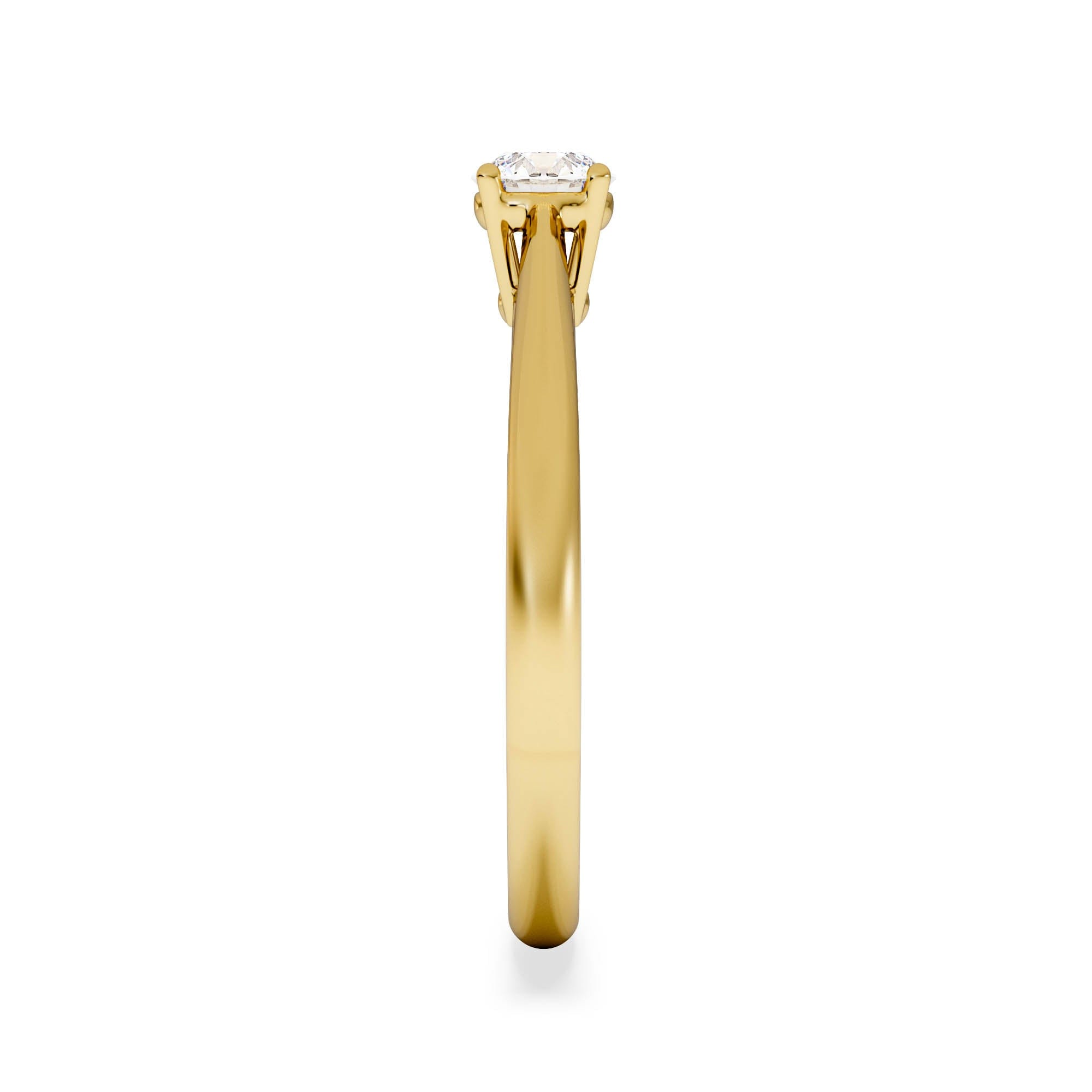 Diamond Engagement Ring Elysia 0.33ct Lab Diamond G/Vs in 18K Gold