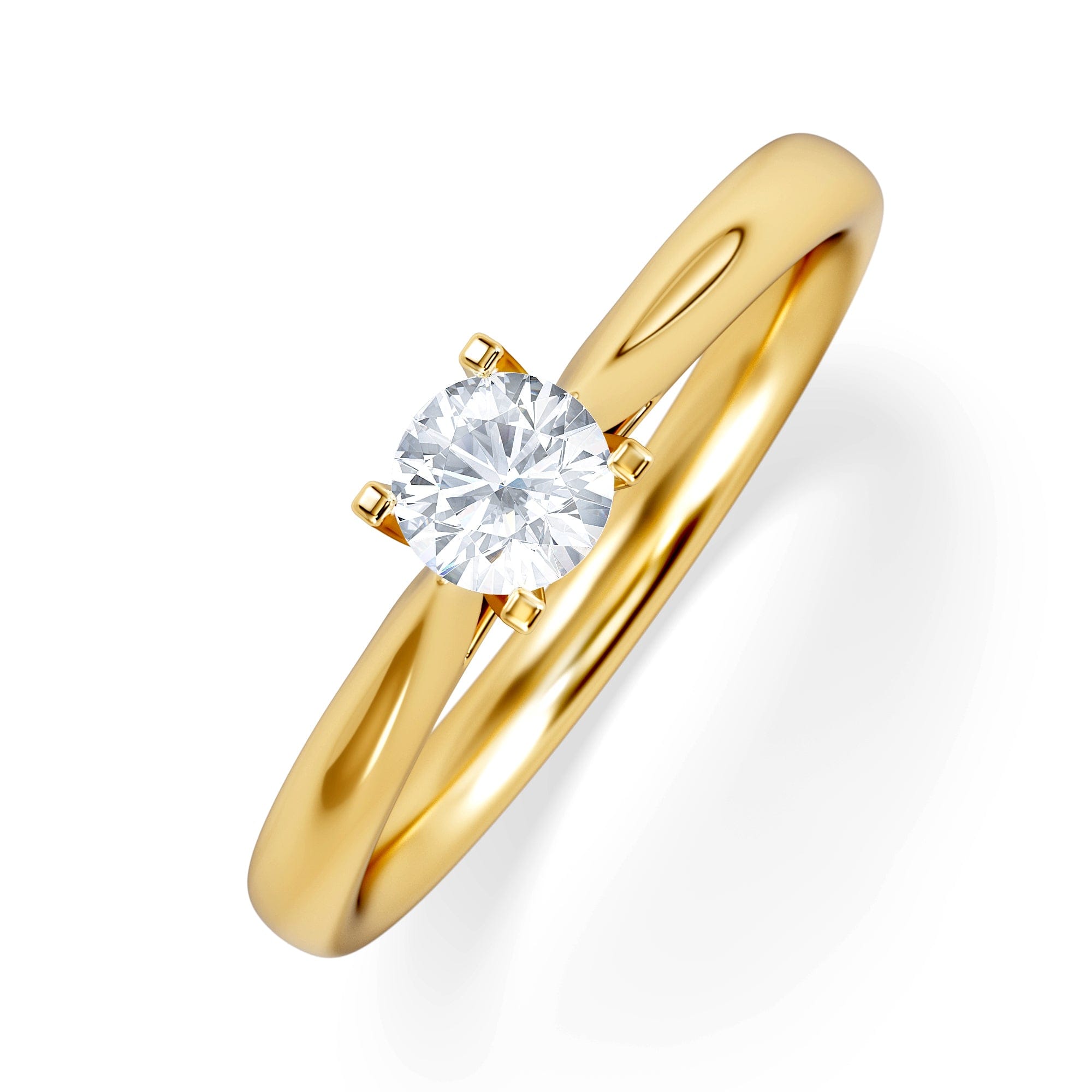 Diamond Engagement Ring Grace 0.33ct Lab Diamond G/Vs in 18K Gold