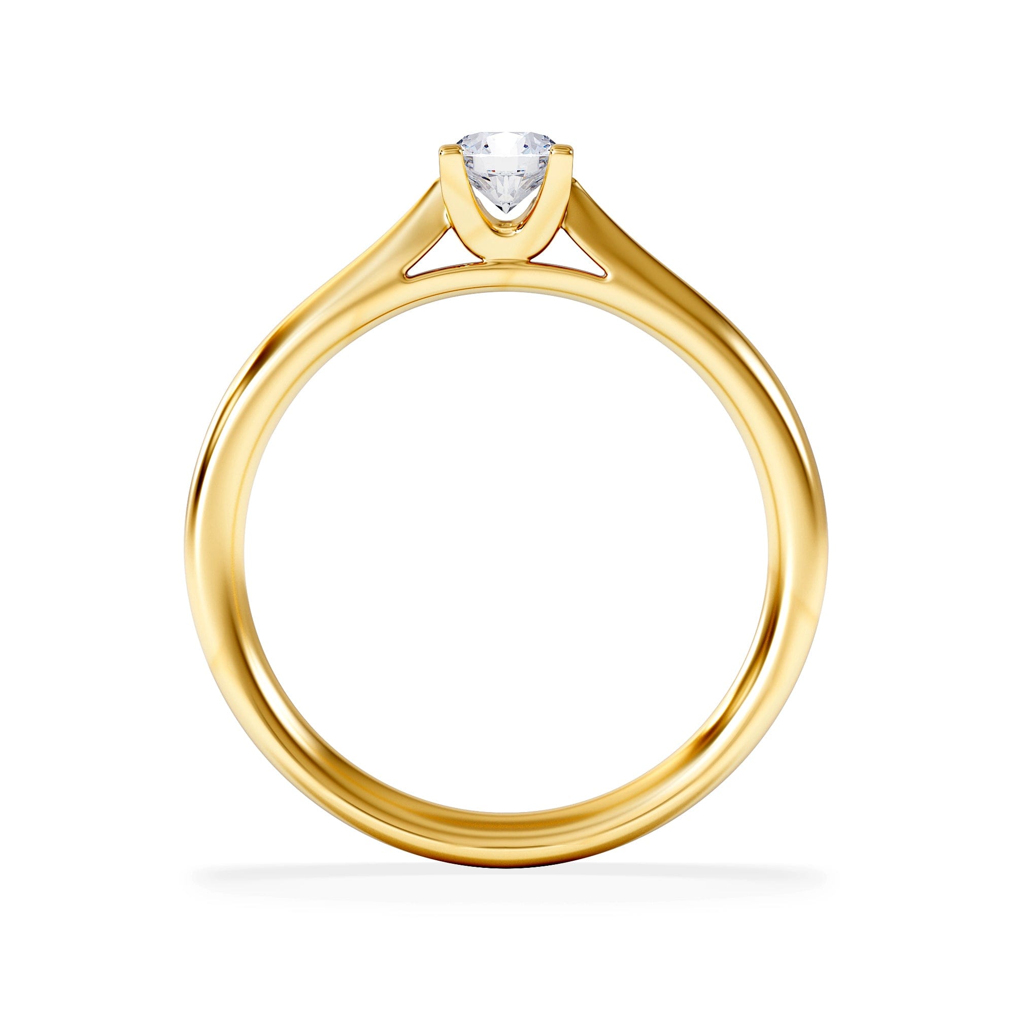 Diamond Engagement Ring Grace 0.33ct Lab Diamond G/Vs in Platinum