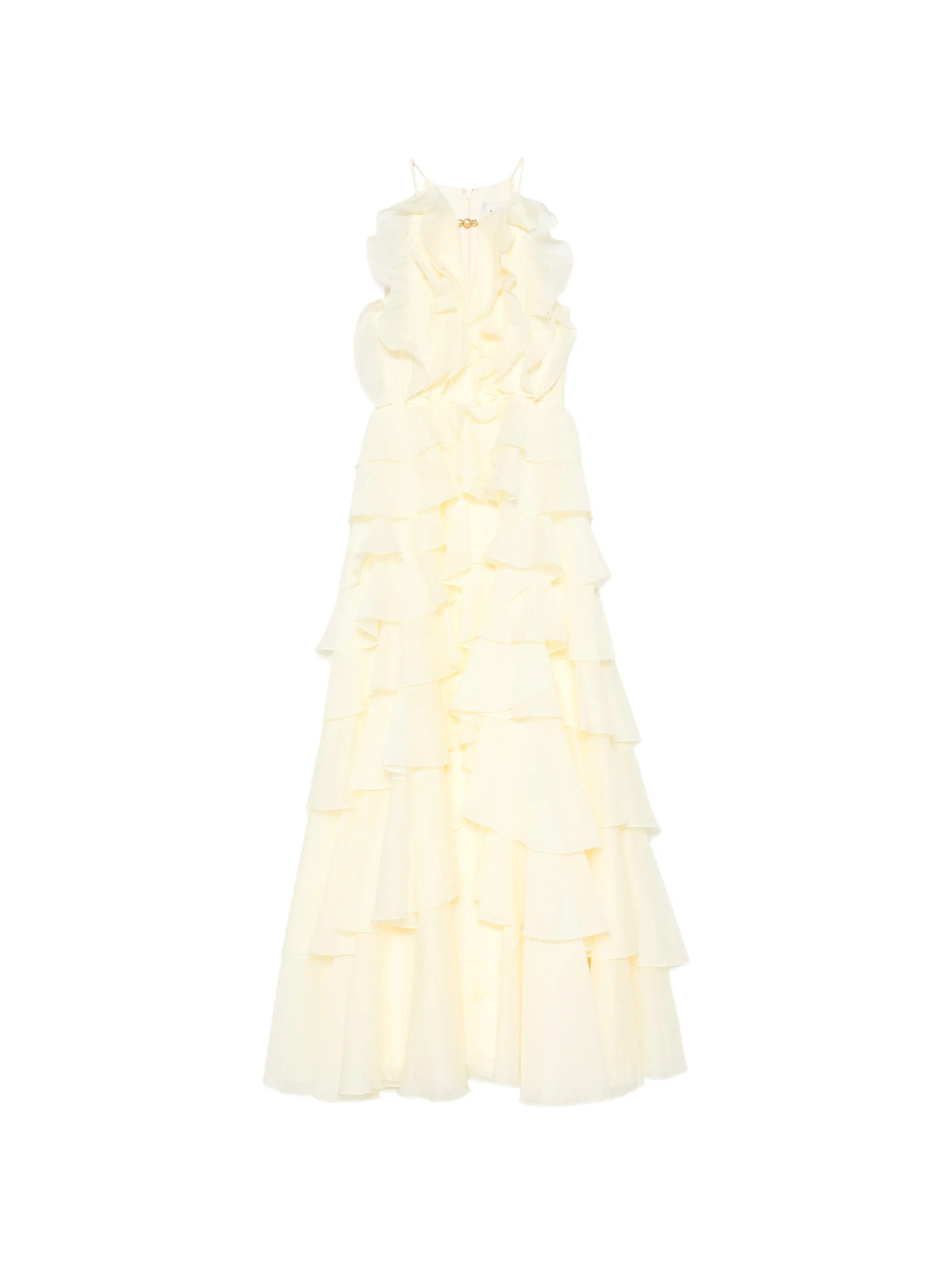 Aje Cleo ruffled maxi dress