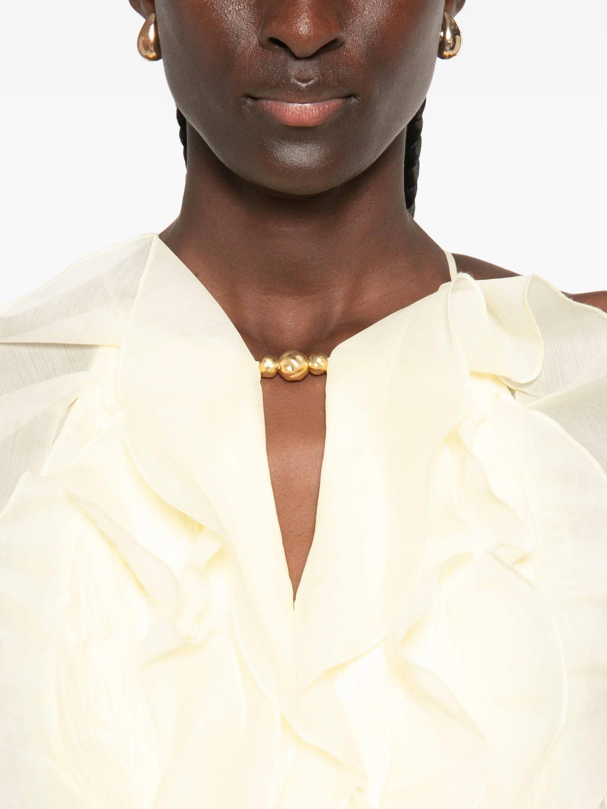 Aje Cleo ruffled maxi dress