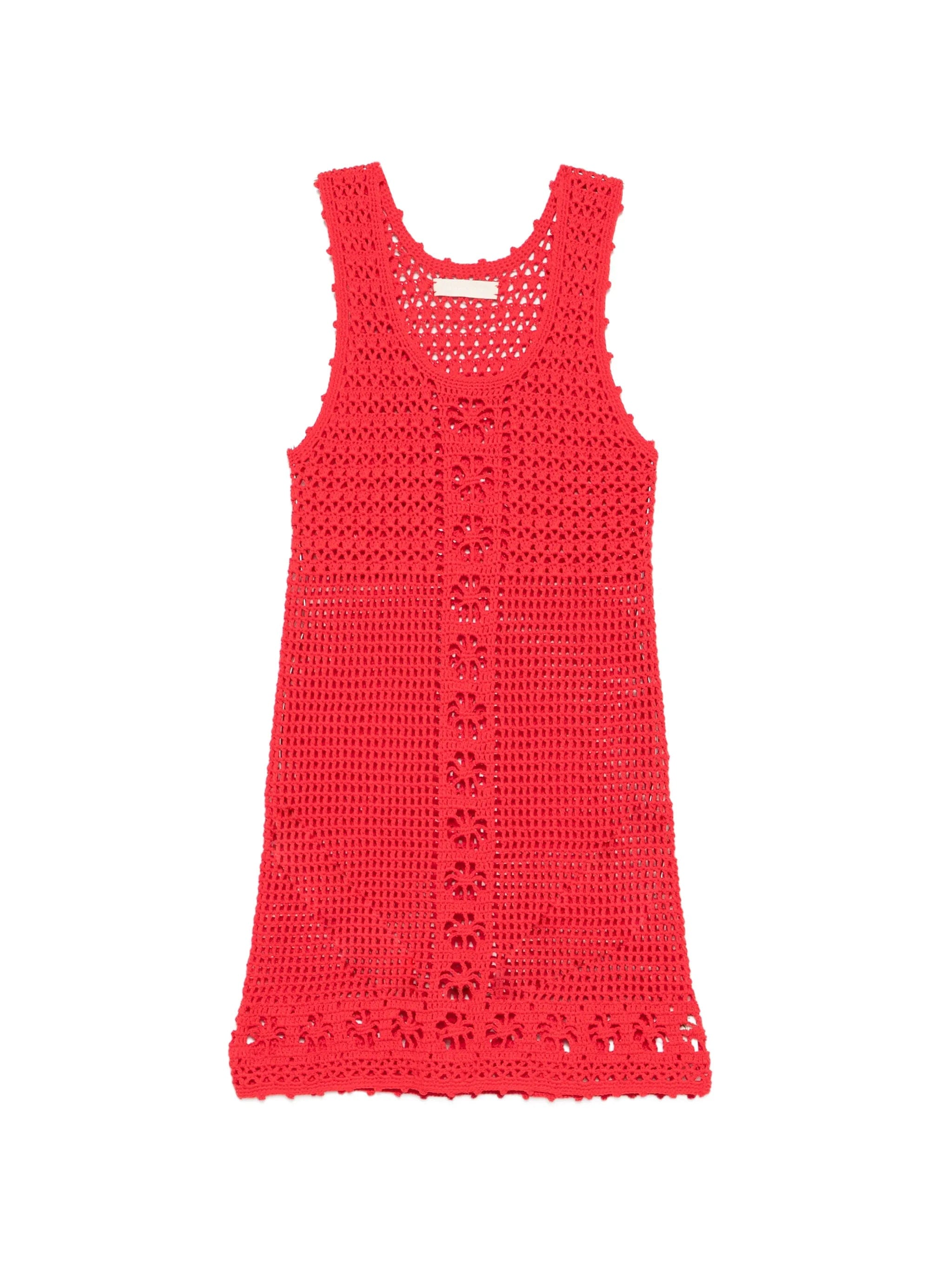 TERRY Puesto Poolside crochet - knit mini dress