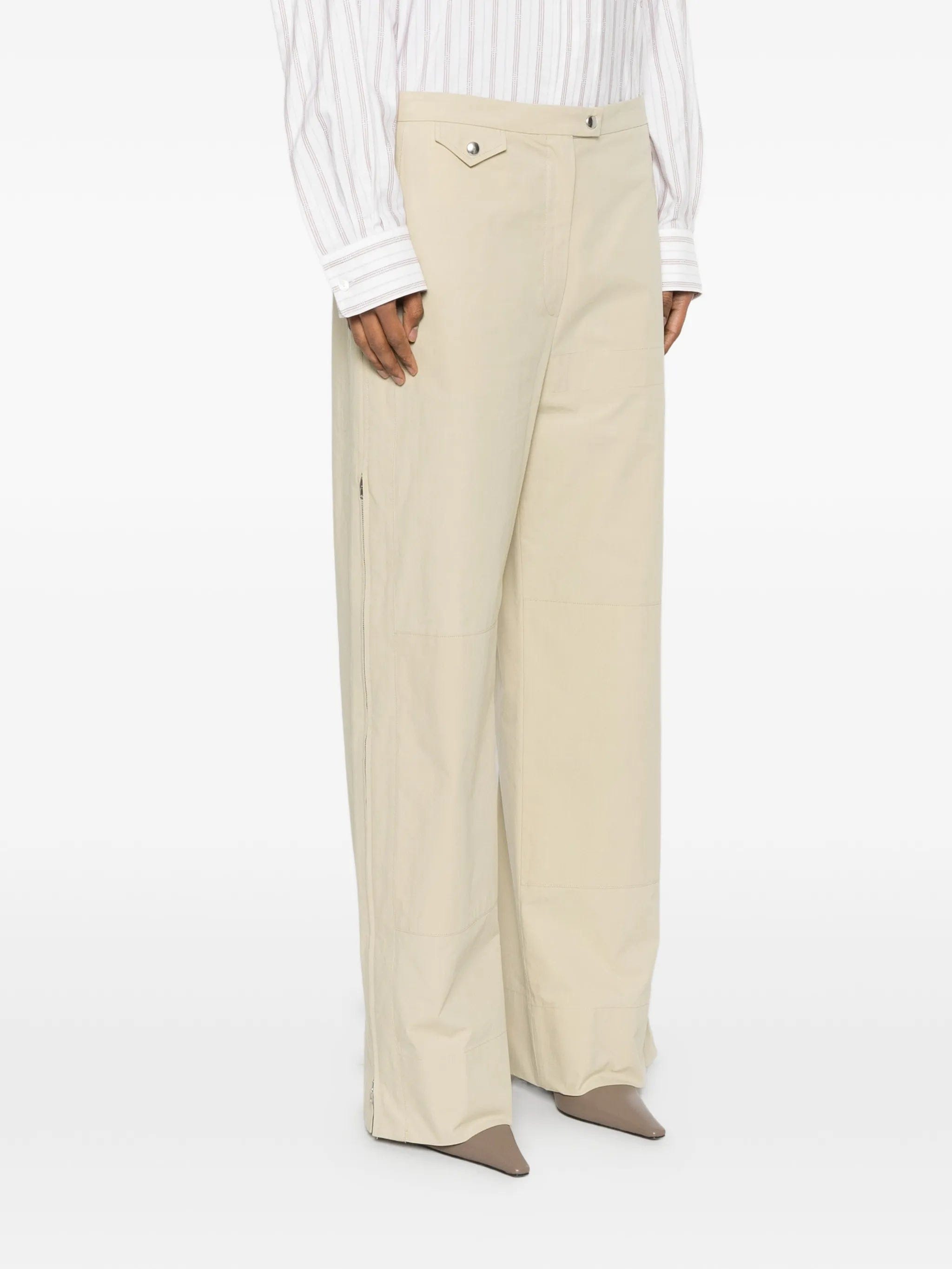 Calvin KLEIN Collection Gemma zip - detail trousers