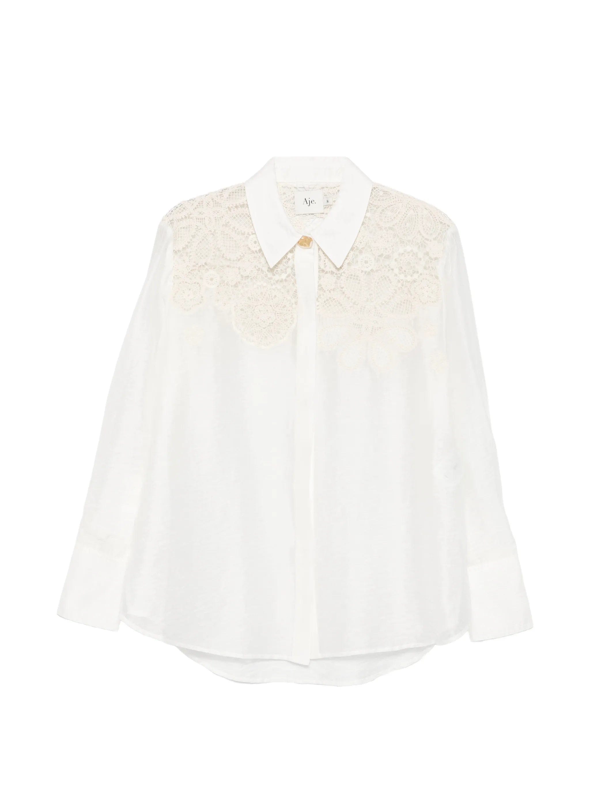 Aje Gia embroidered shirt