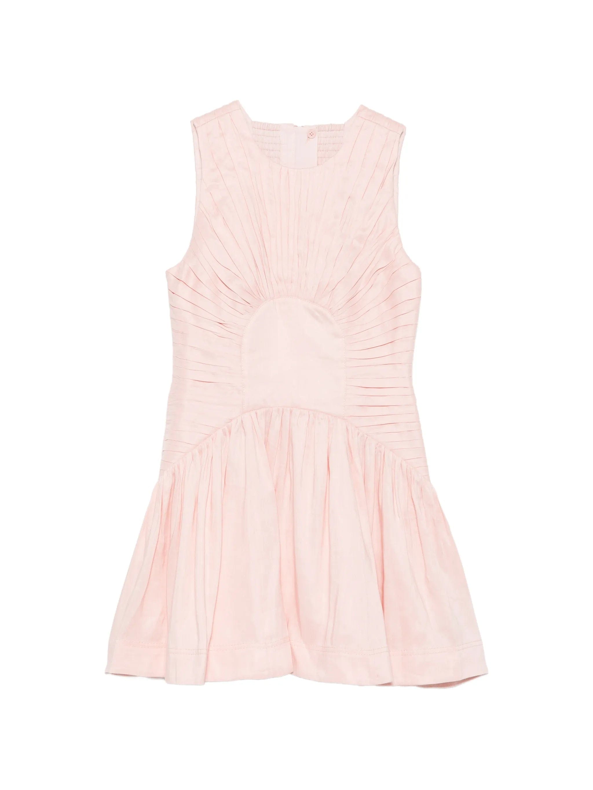 Aje Medea pintucked sleeveless dress