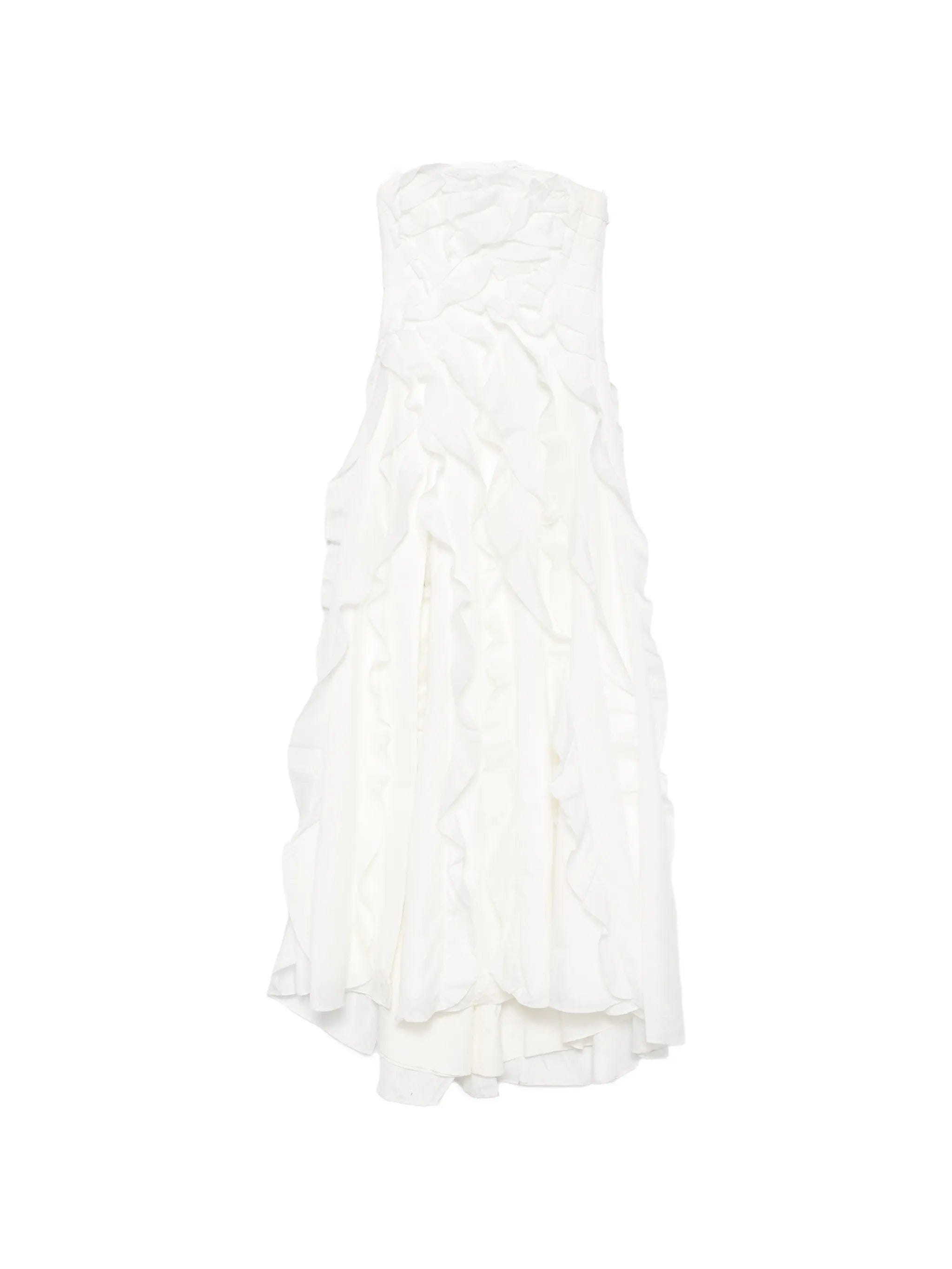 Aje Allairie ruffled gown
