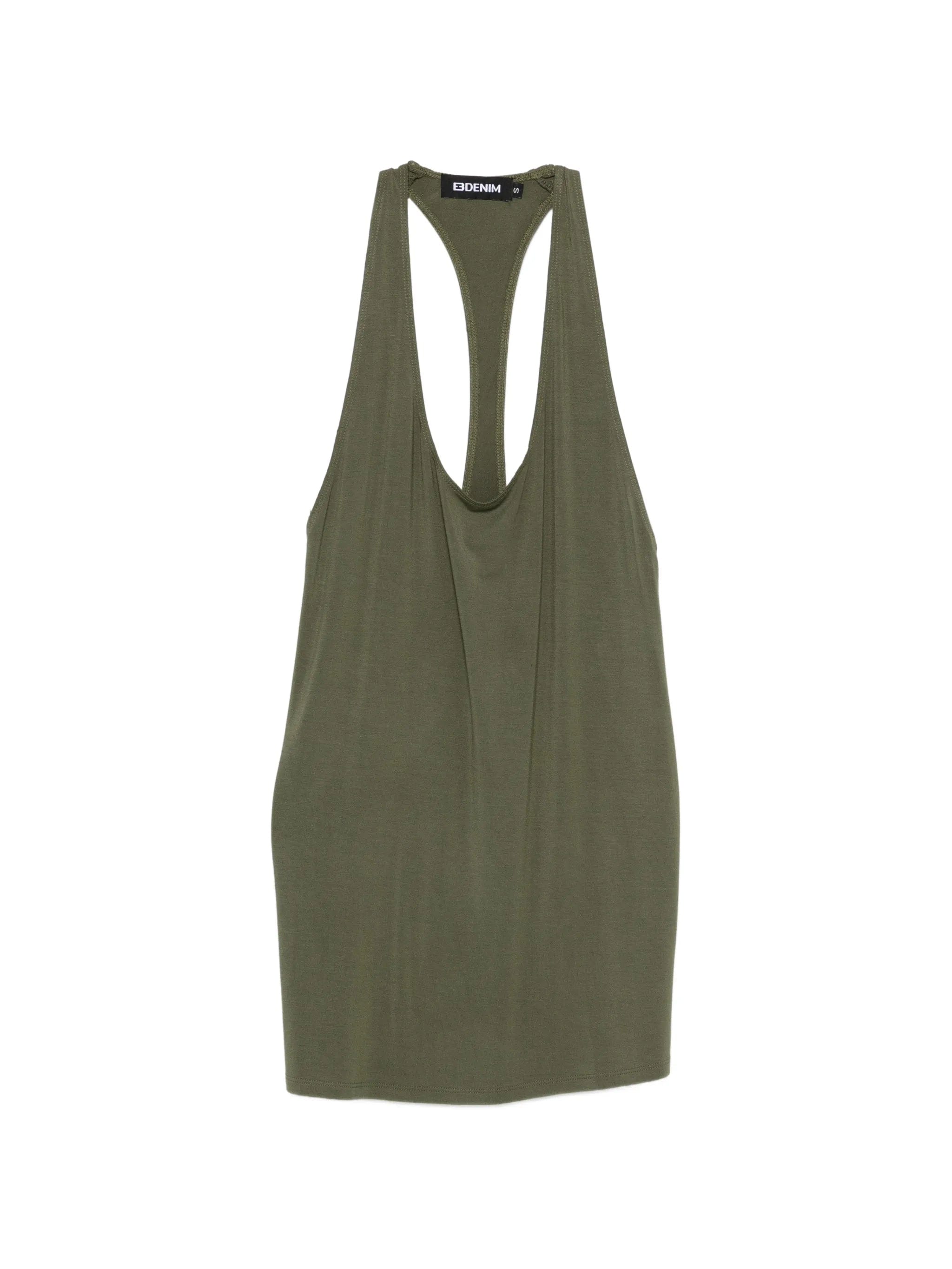 EB Denim Valley racer - back mini dress