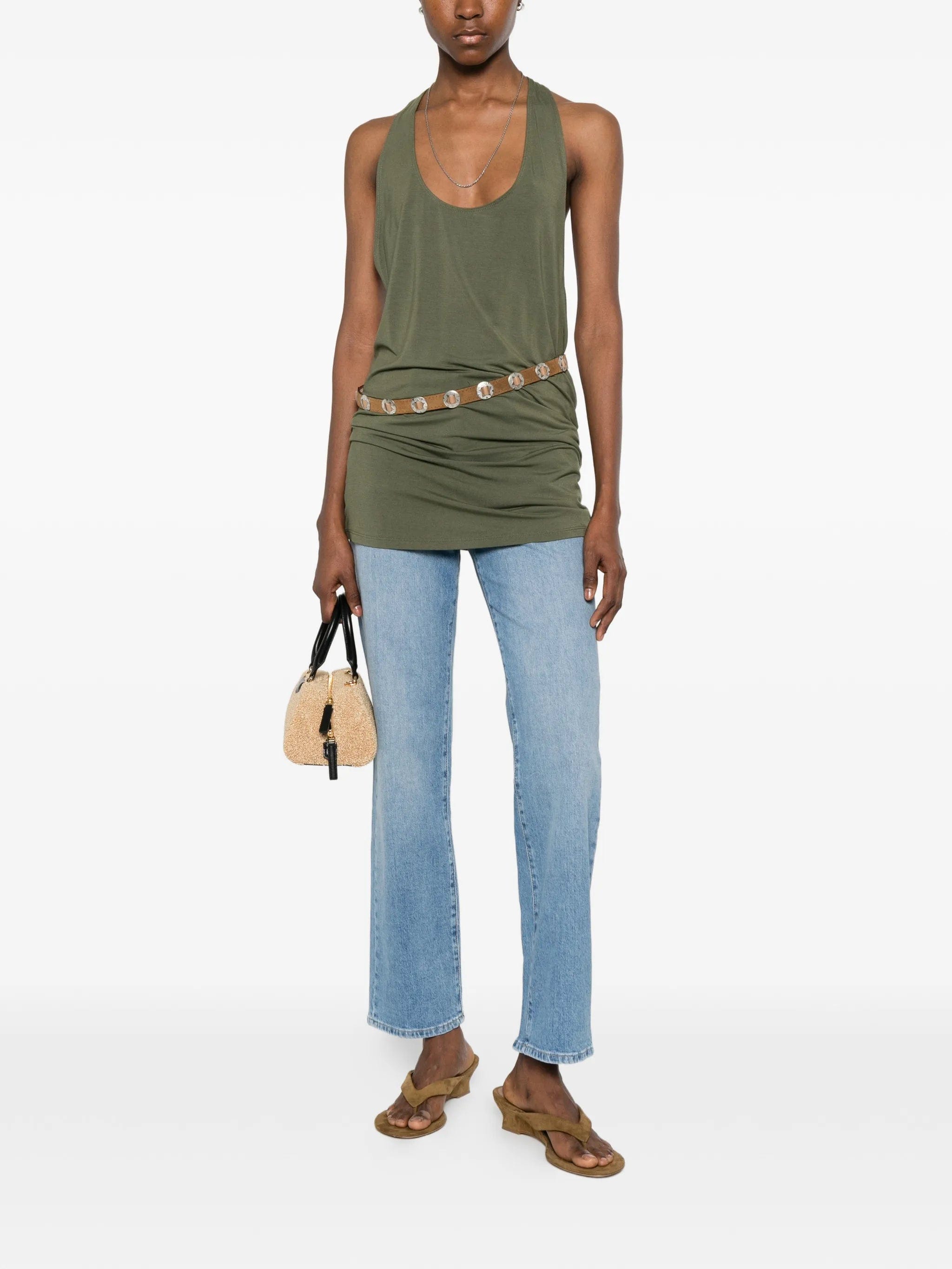 EB Denim Valley racer - back mini dress