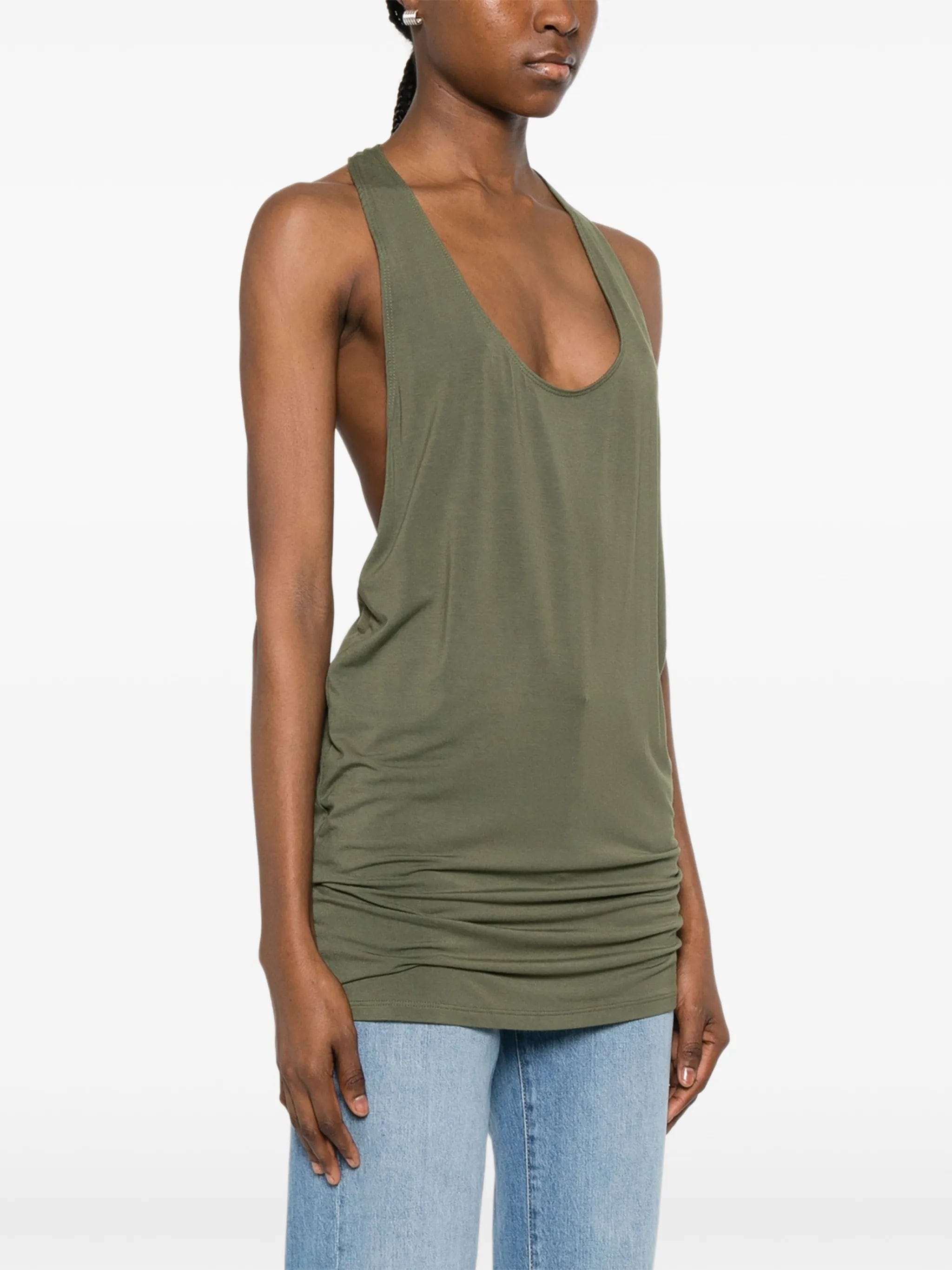 EB Denim Valley racer - back mini dress