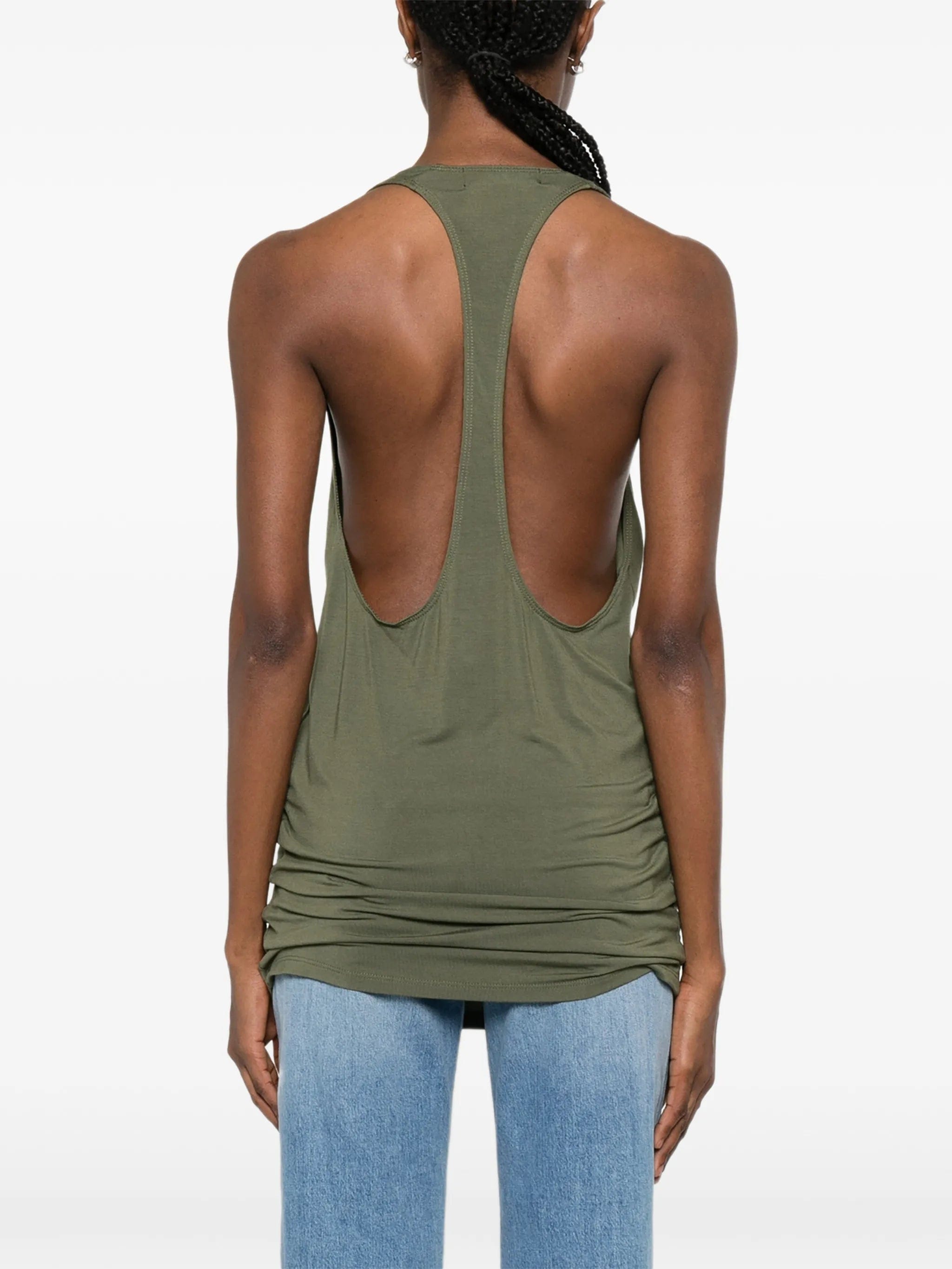 EB Denim Valley racer - back mini dress