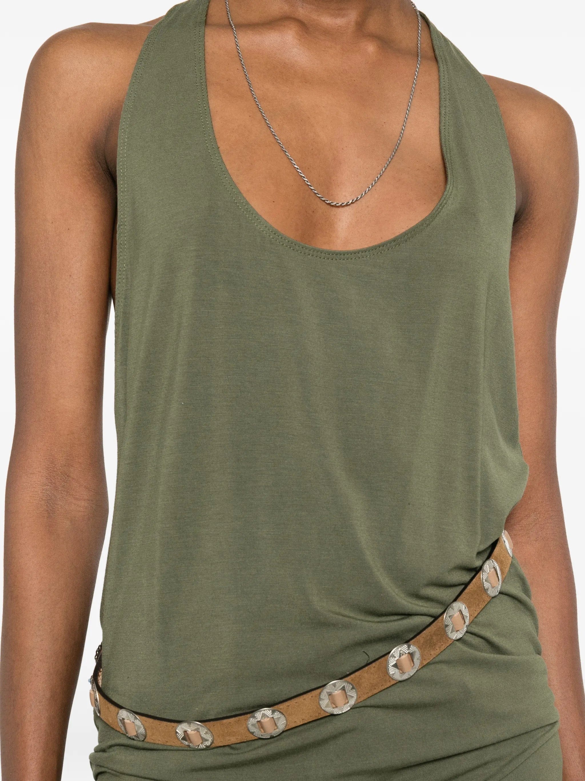 EB Denim Valley racer - back mini dress