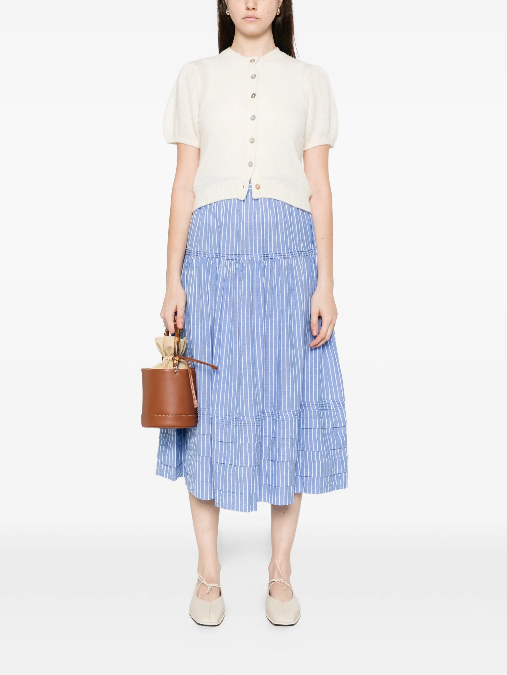 DÔEN Anisa puff - sleeves cardigan
