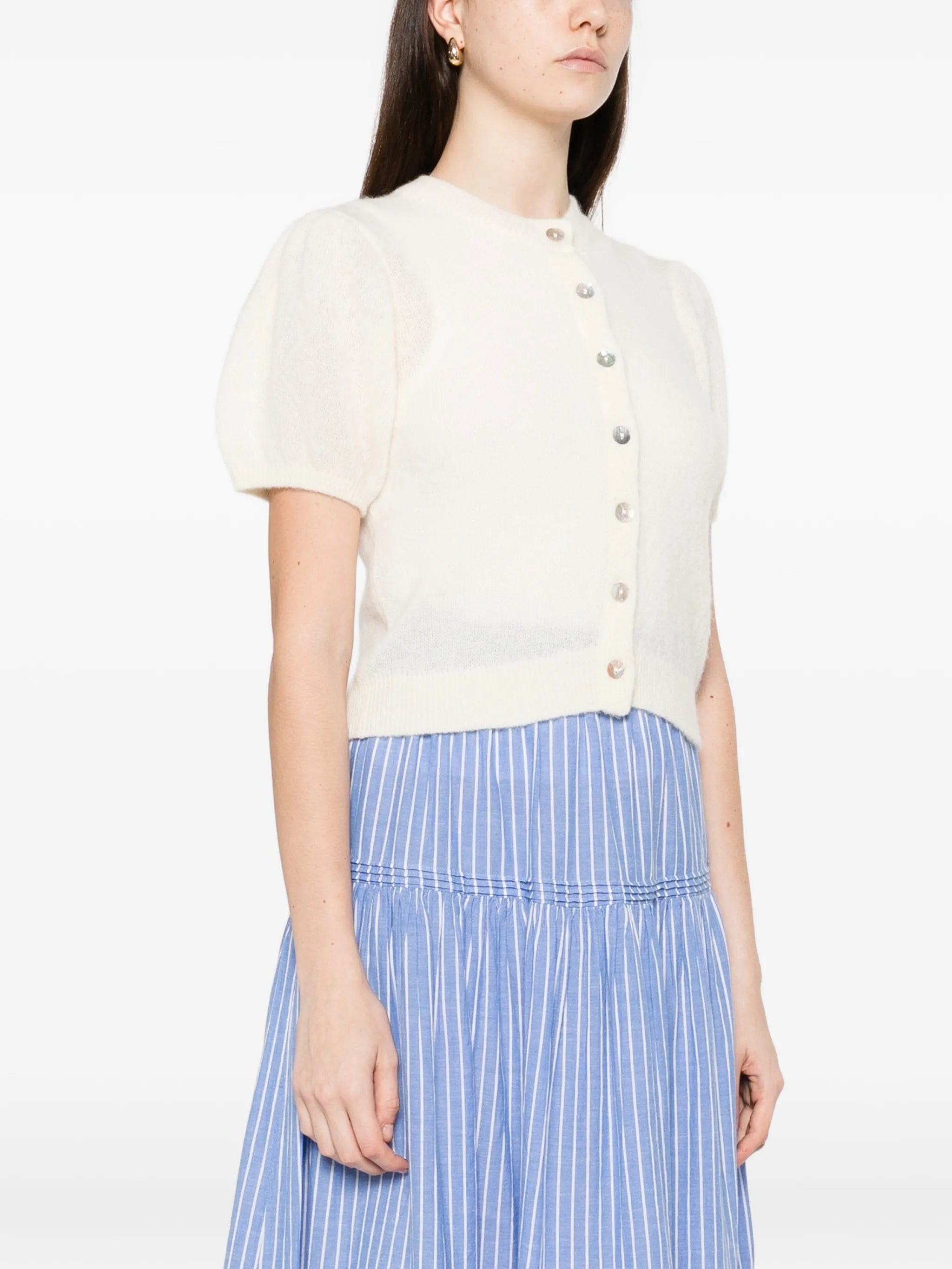 DÔEN Anisa puff - sleeves cardigan