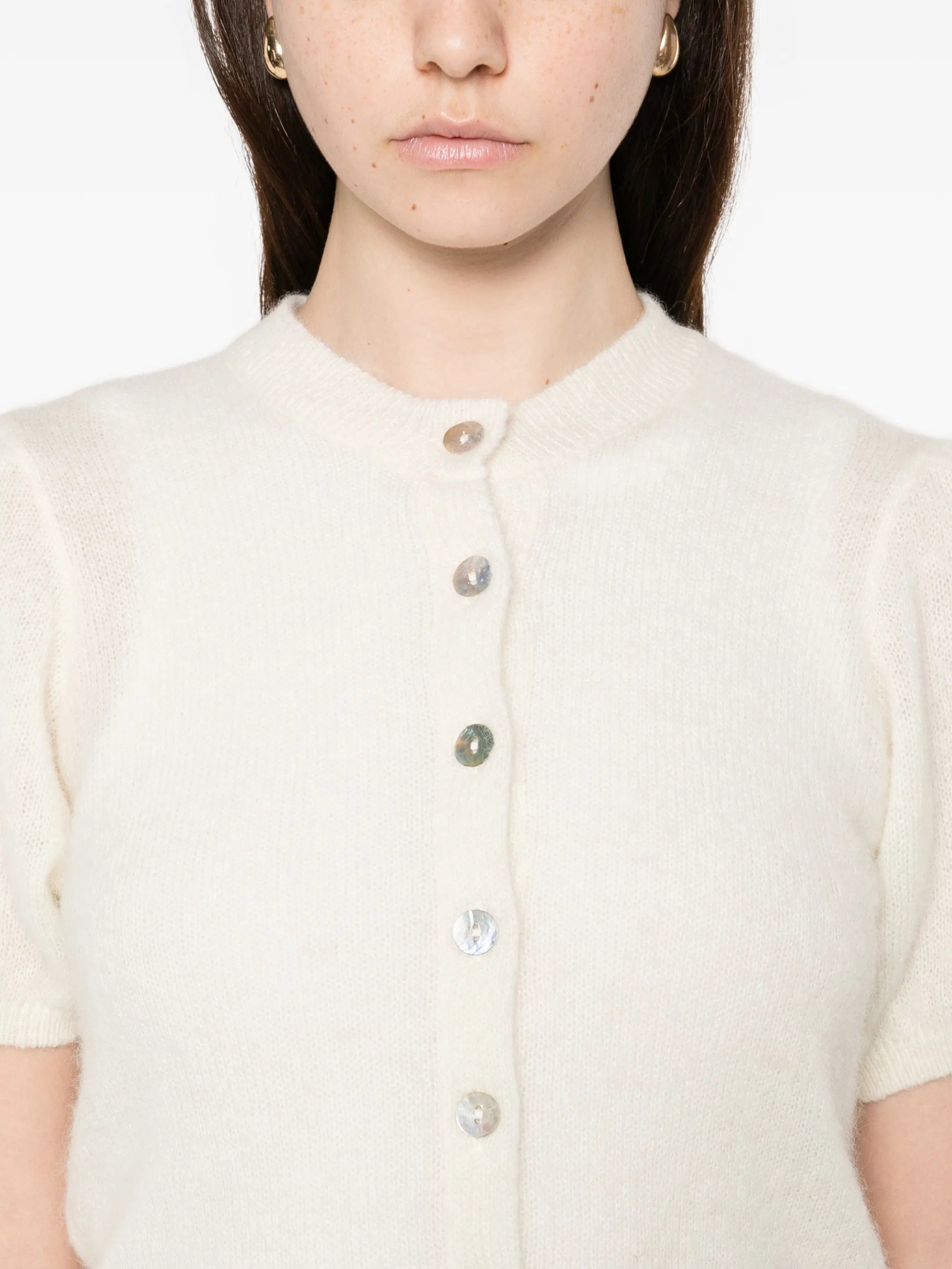 DÔEN Anisa puff - sleeves cardigan