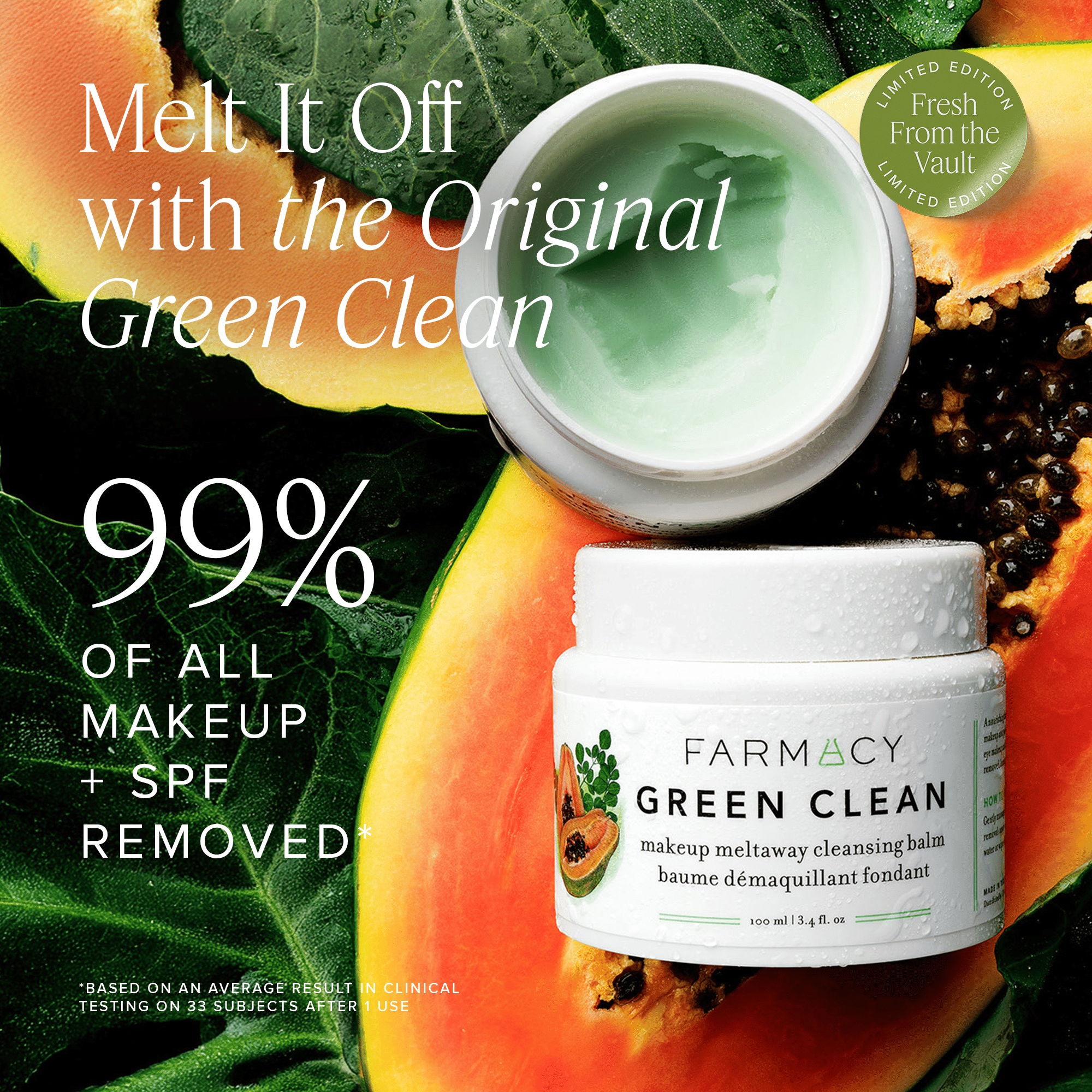 Clean The Original Green Clean Cleansing Balm Jumbo