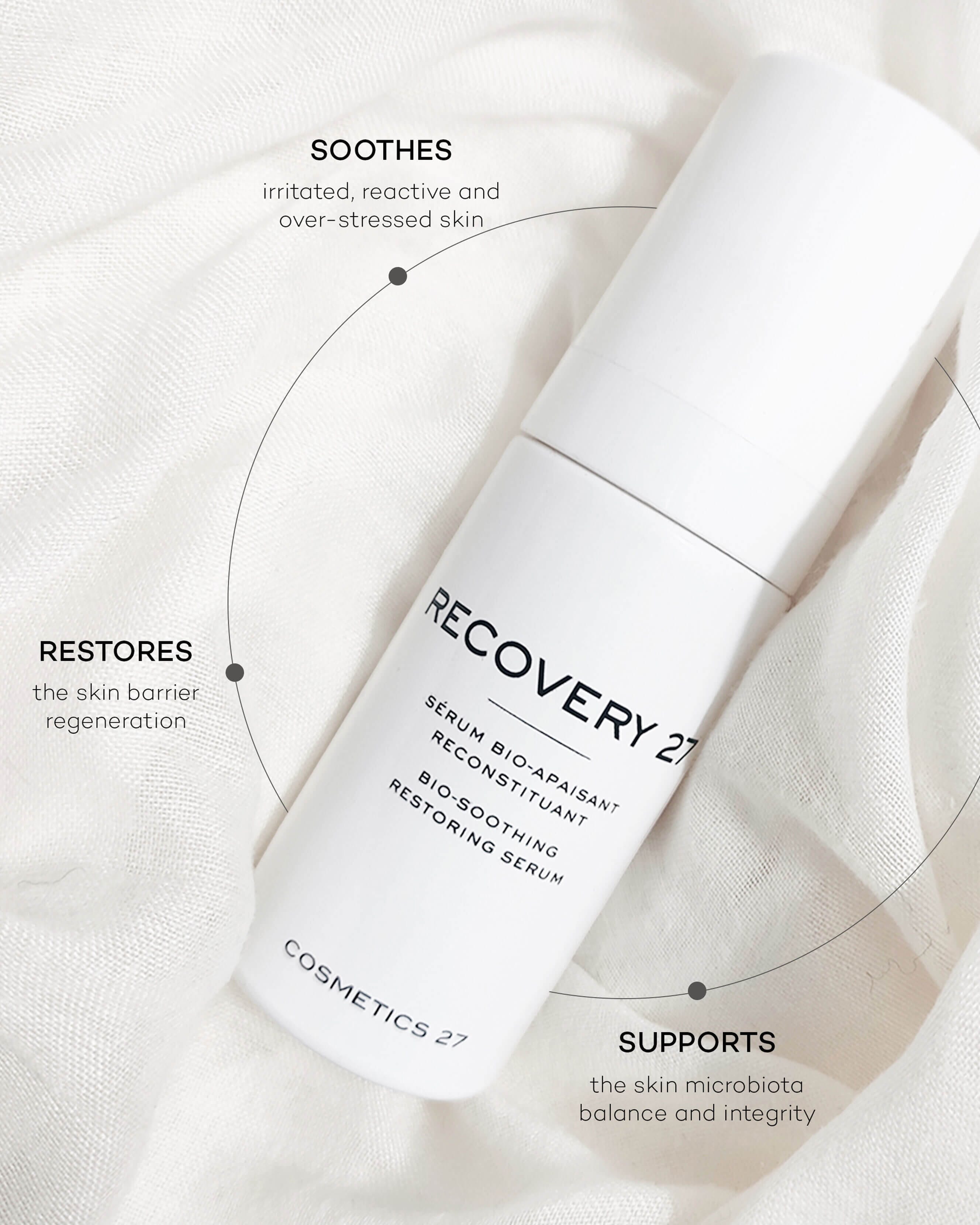 Cosmetics 27 Recovery 27 Bio - Soothing Restoring Serum