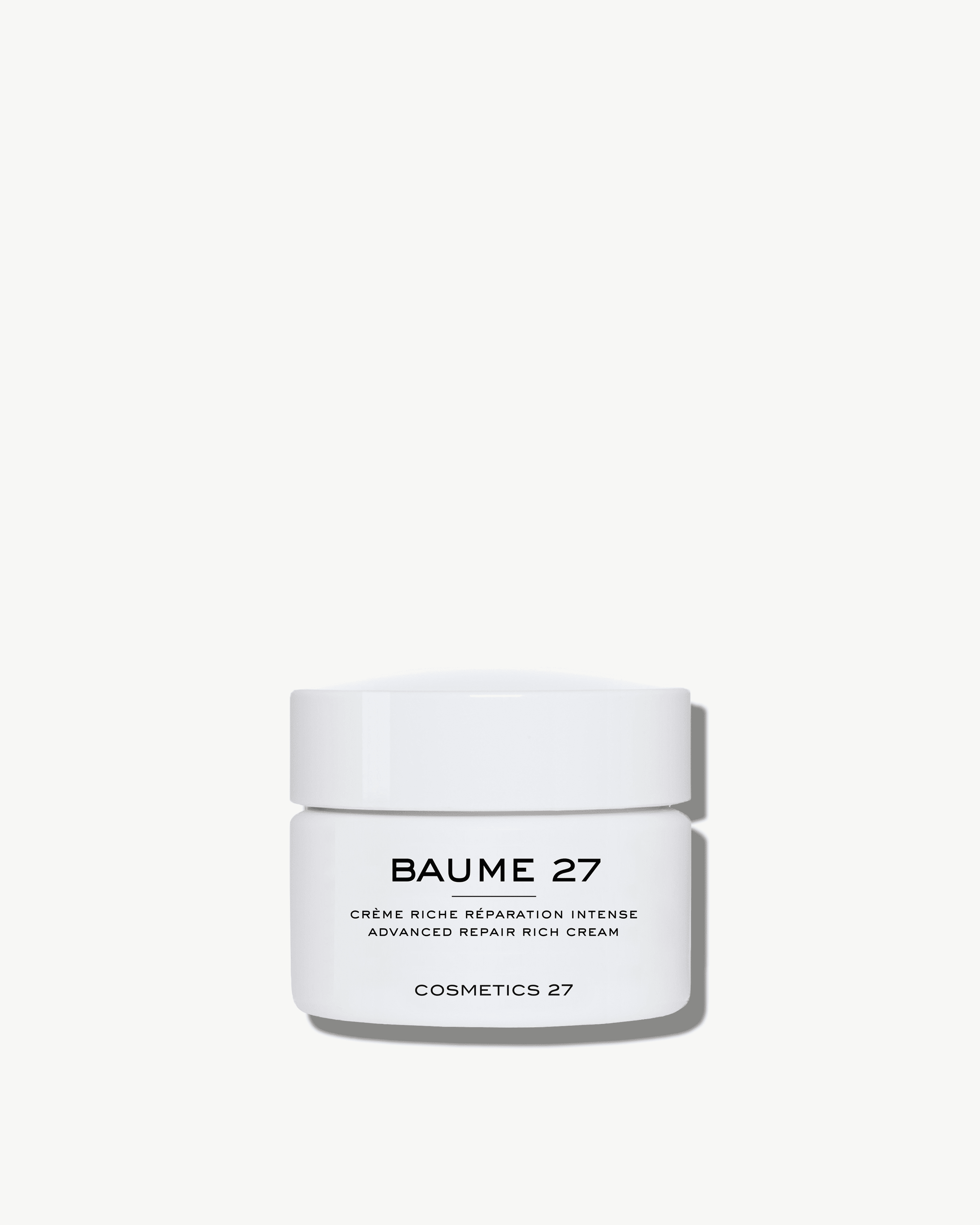 Cosmetics 27 Baume 27 Advanced Repair Rich Cream