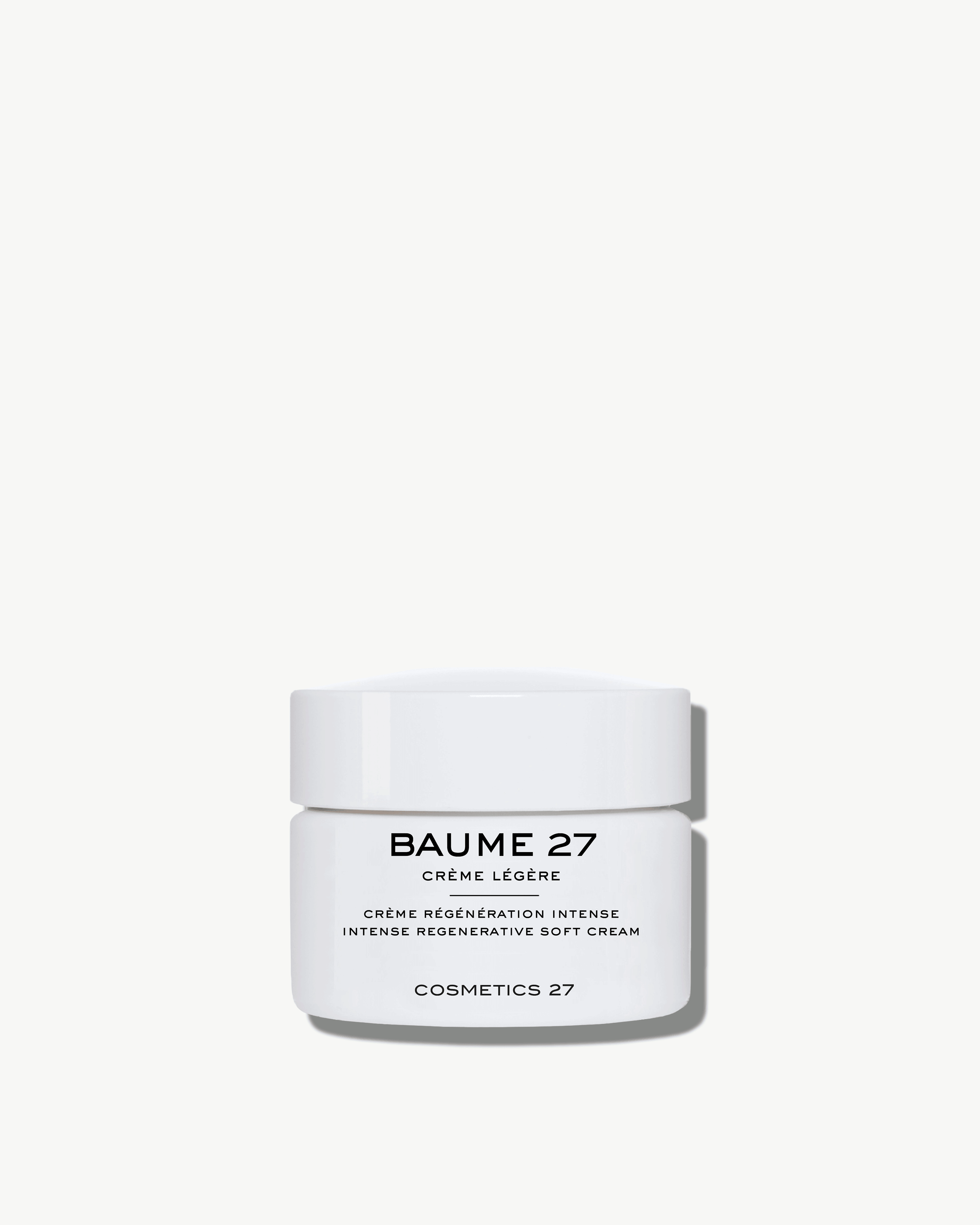 Cosmetics 27 Baume 27 Intense Regenerative Soft Cream