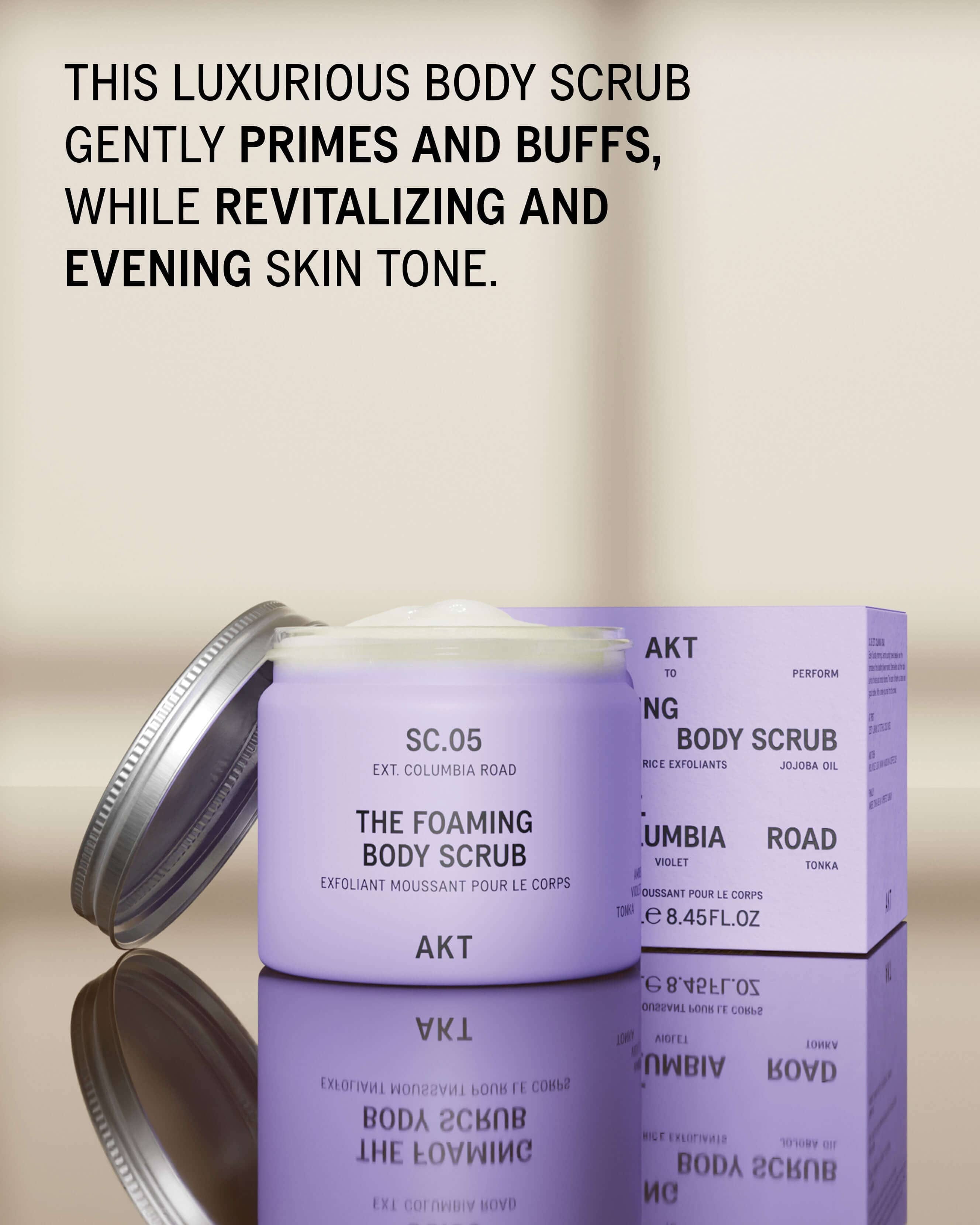 AKT The Foaming Body Scrub SC.05 Columbia Road