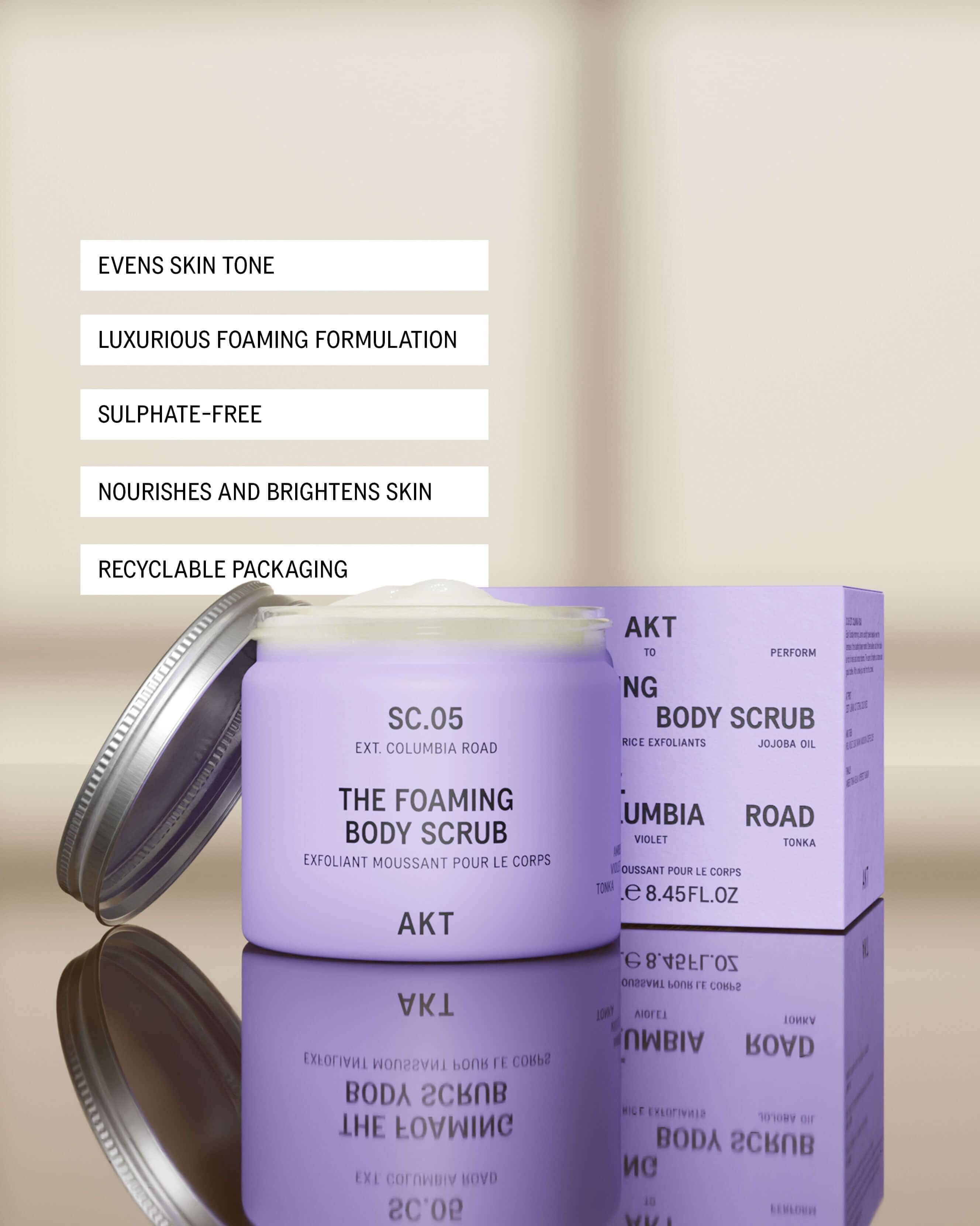 AKT The Foaming Body Scrub SC.05 Columbia Road