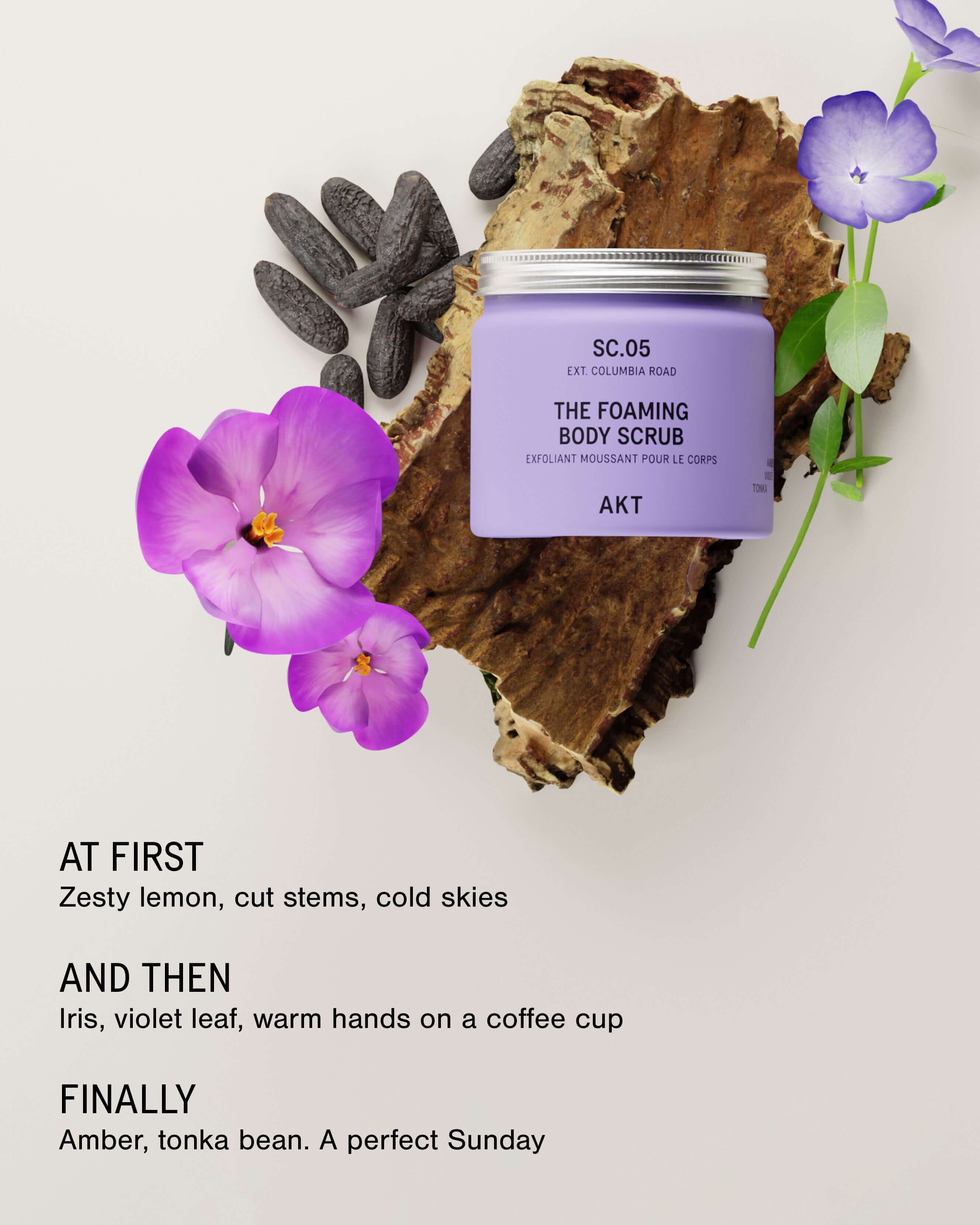 AKT The Foaming Body Scrub SC.05 Columbia Road