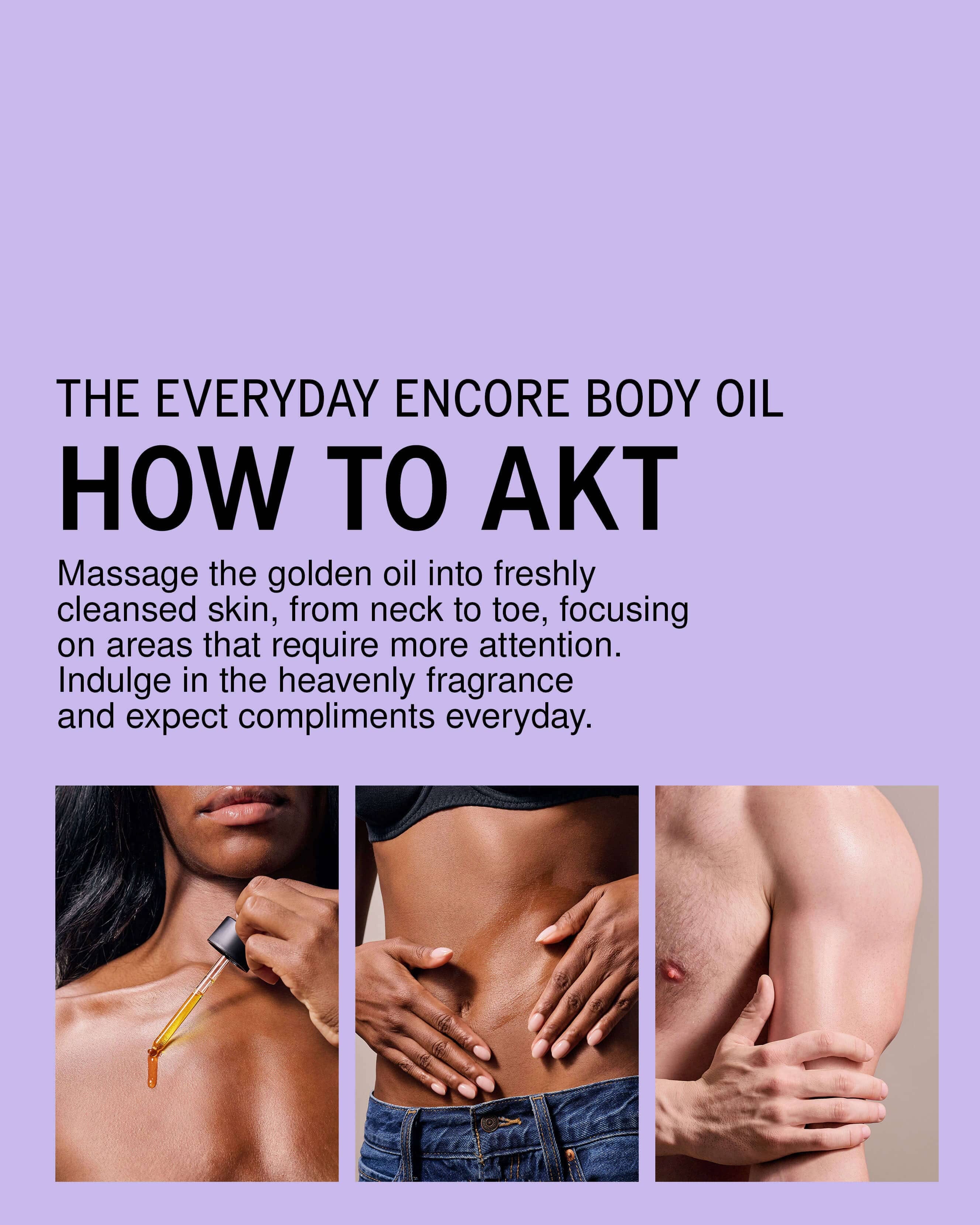 AKT The Everyday Encore Body Oil SC.05 Columbia Road