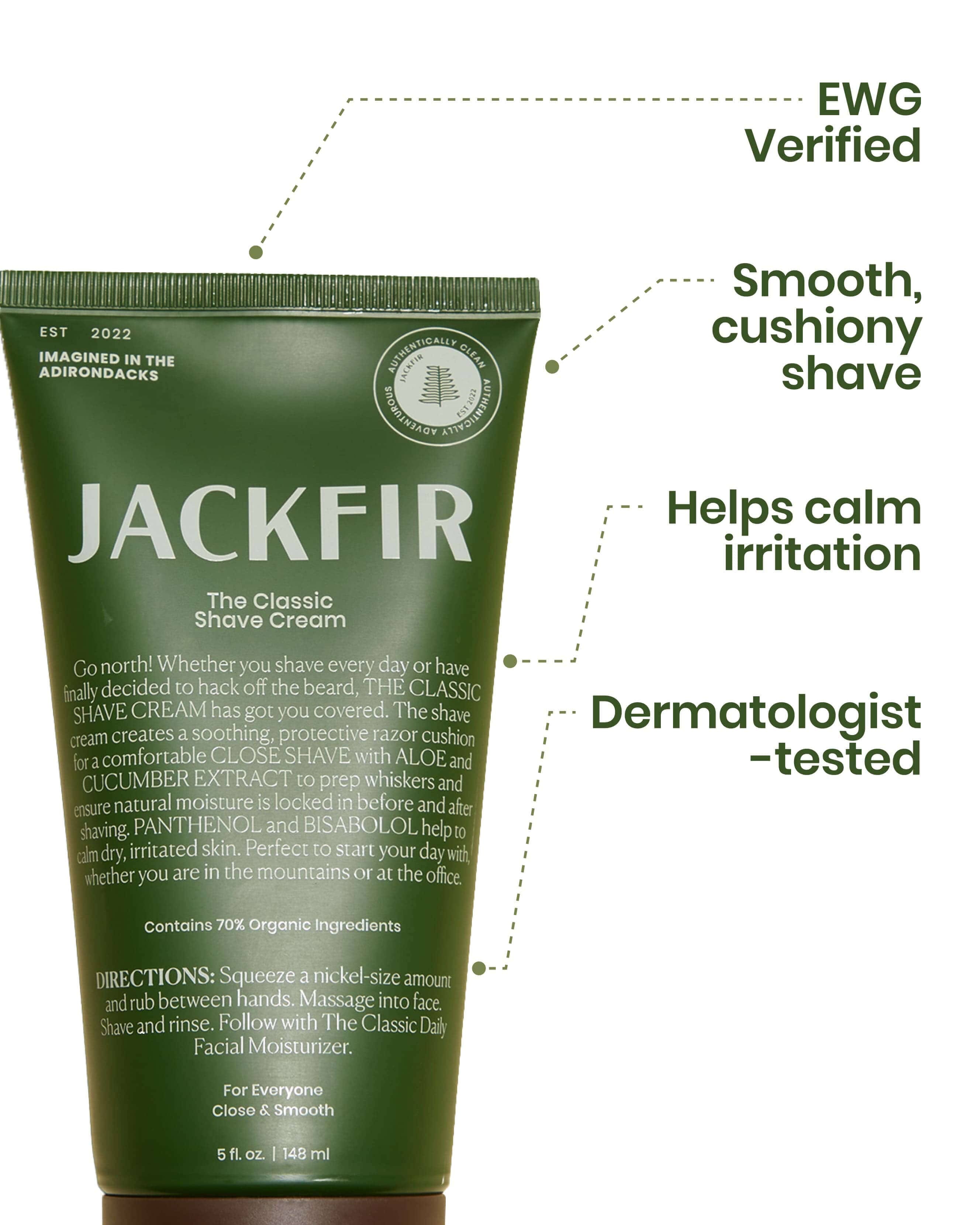 Jackfir The Classic Shave Cream