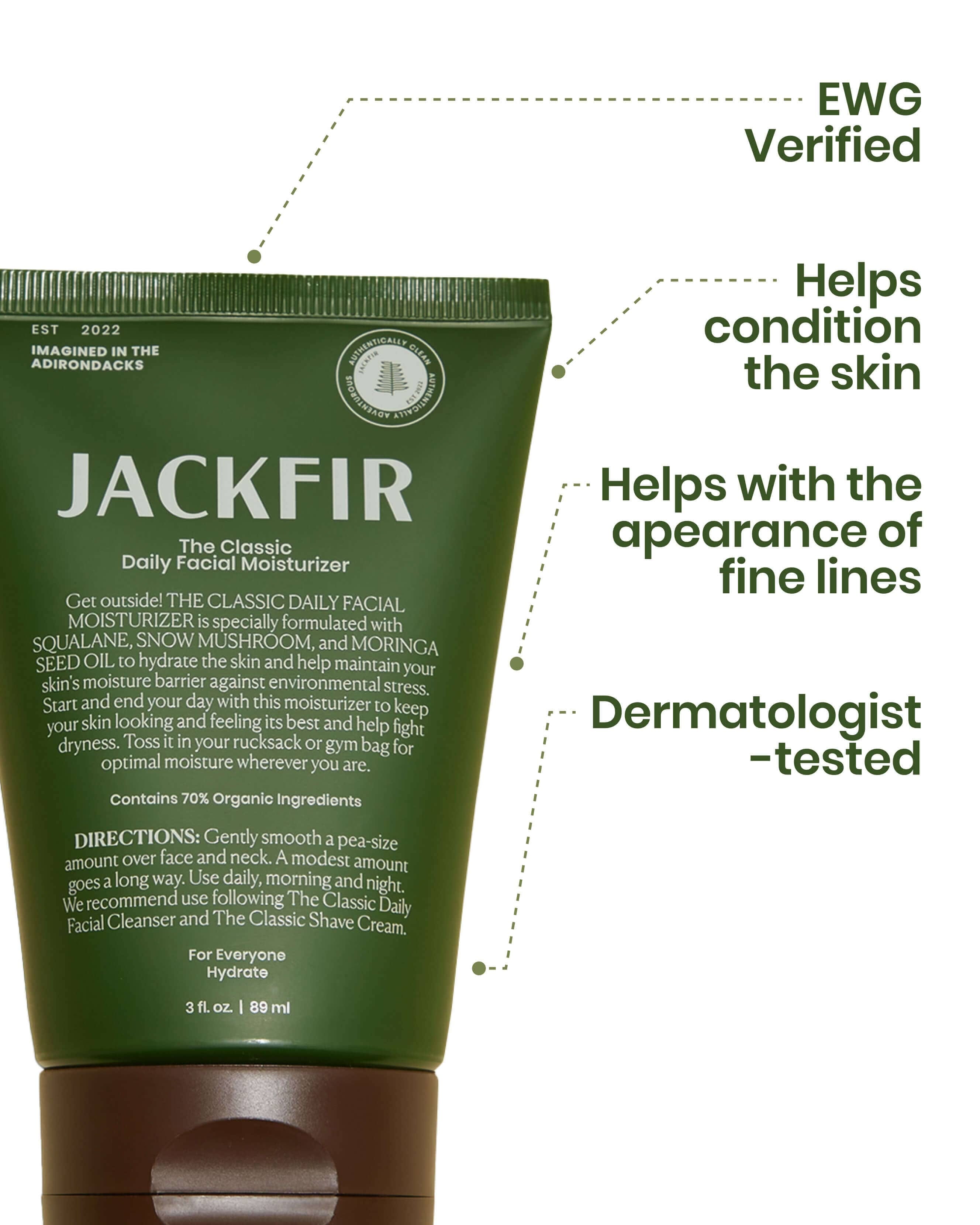 Jackfir The Classic Daily Facial Moisturizer