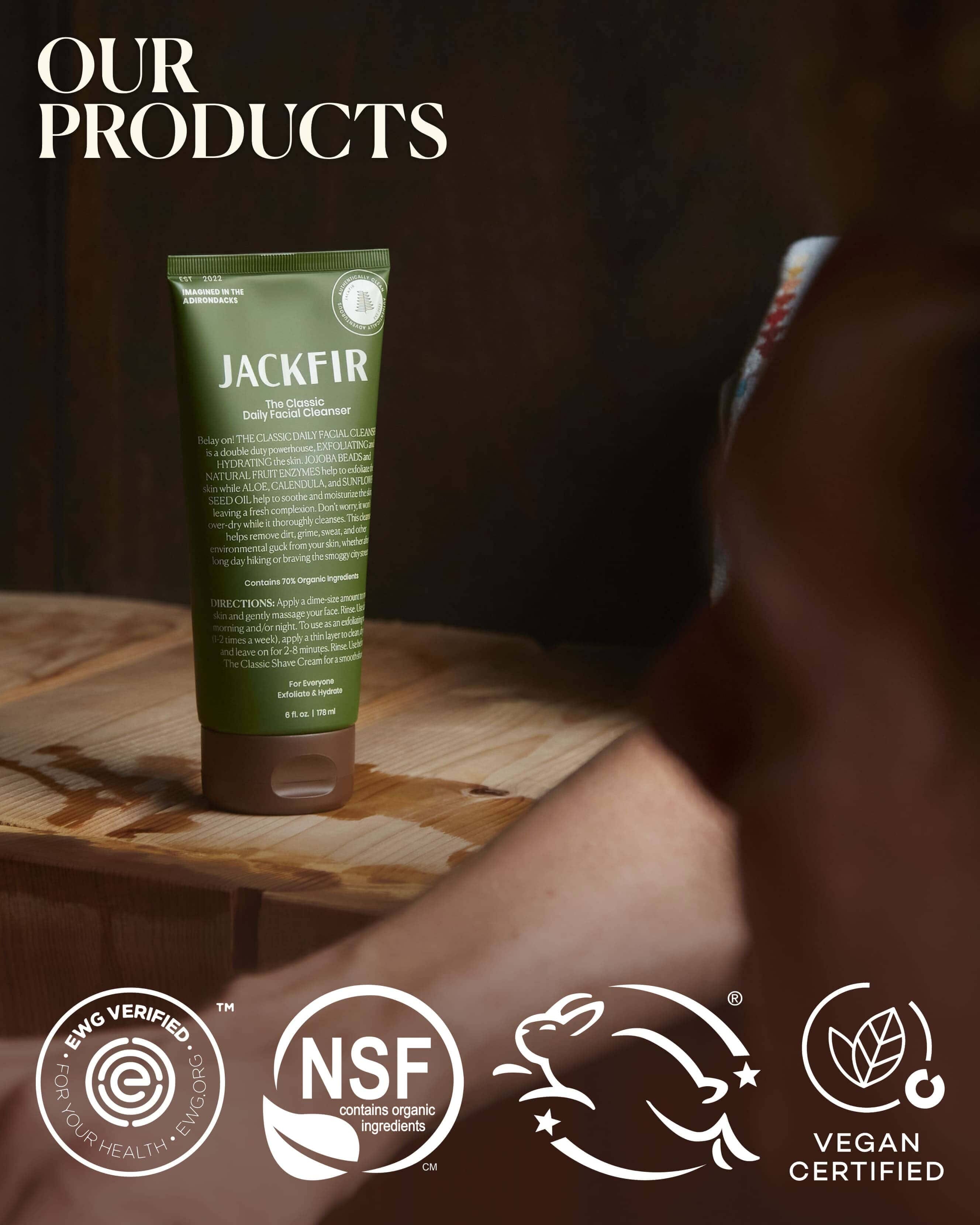 Jackfir The Classic Daily Facial Cleanser