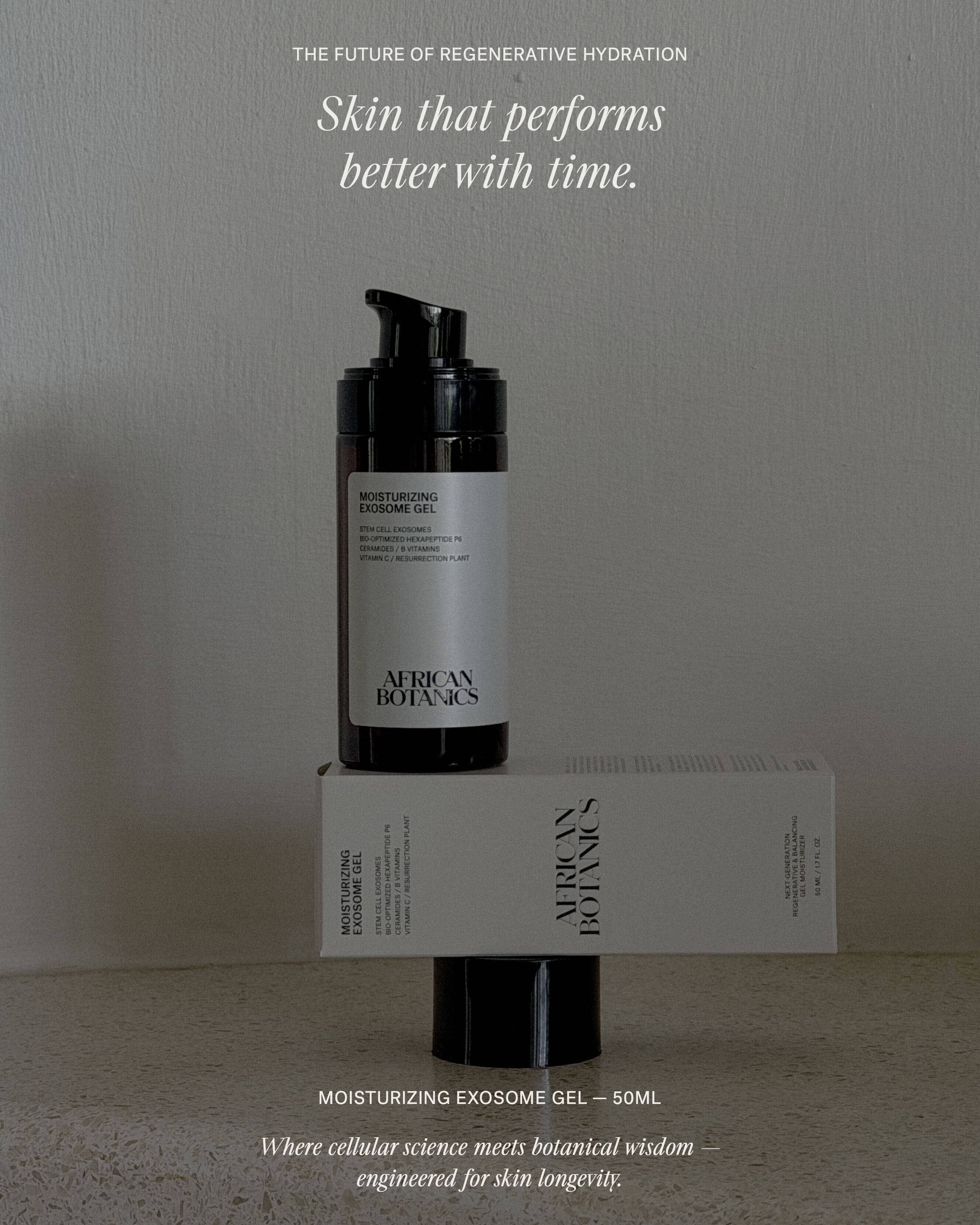 African Botanics Moisturizing Exosome Advanced Regenerative Gel Moisturizer
