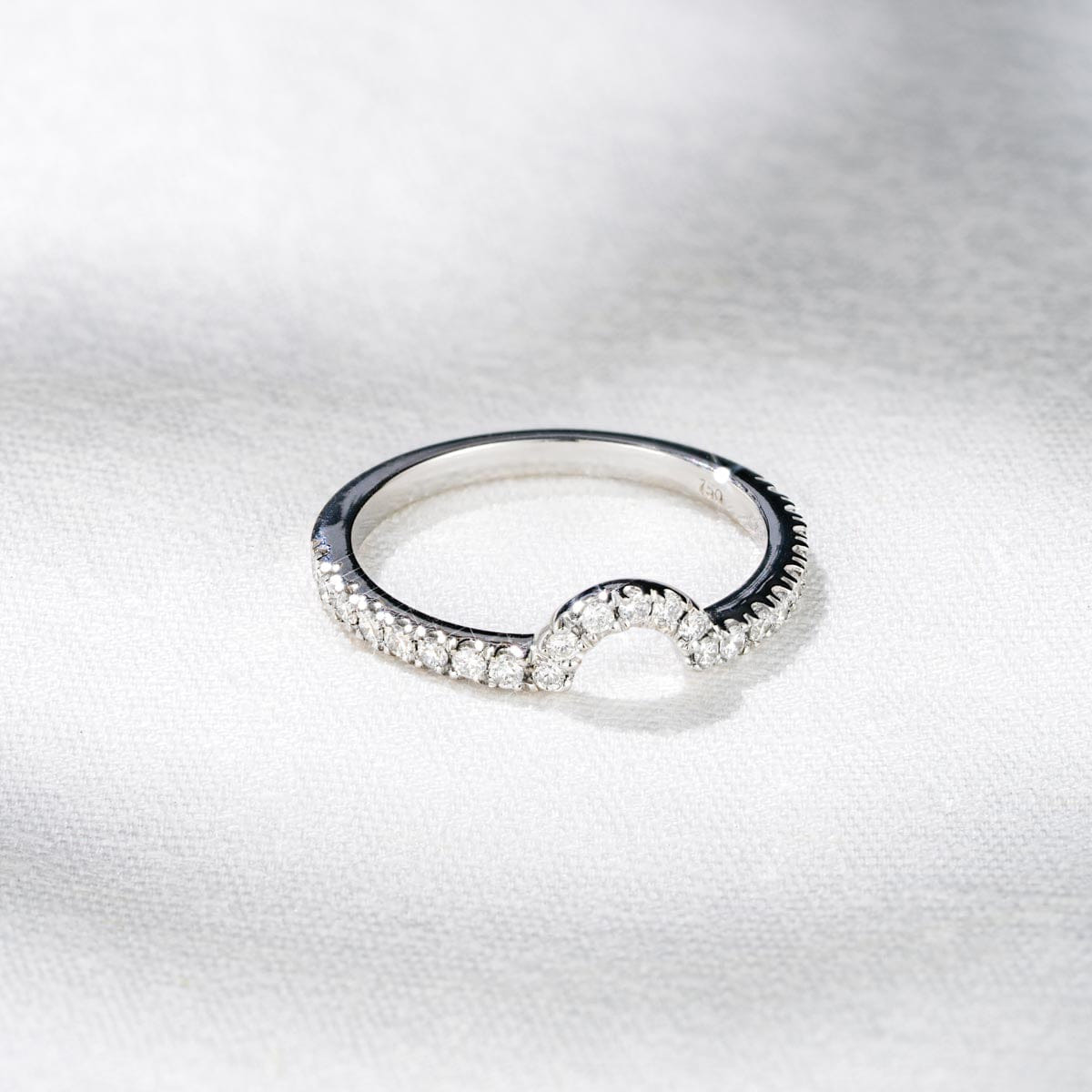 Diamond Diana Matching Wedding Band 0.40 ct G/Si Diamond in Platinum