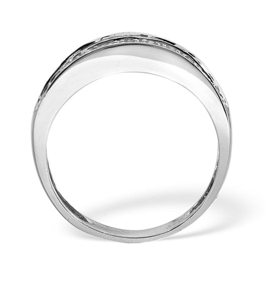 Diamond Eternity Ring Baguette Diamond 0.22ct in 9K White Gold