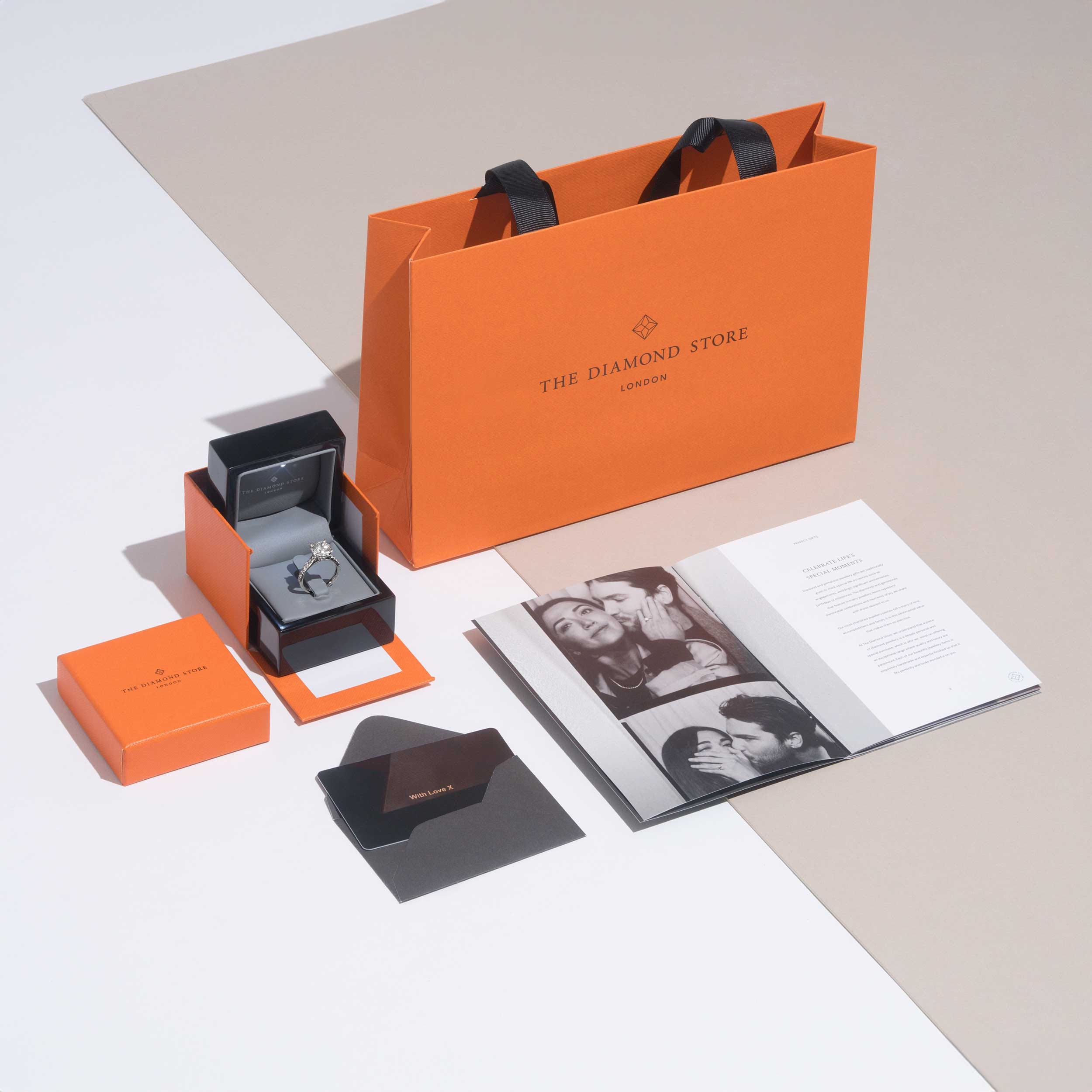 Diamond Ruby 5 x 3 mm And Diamond 9K White Gold Ring