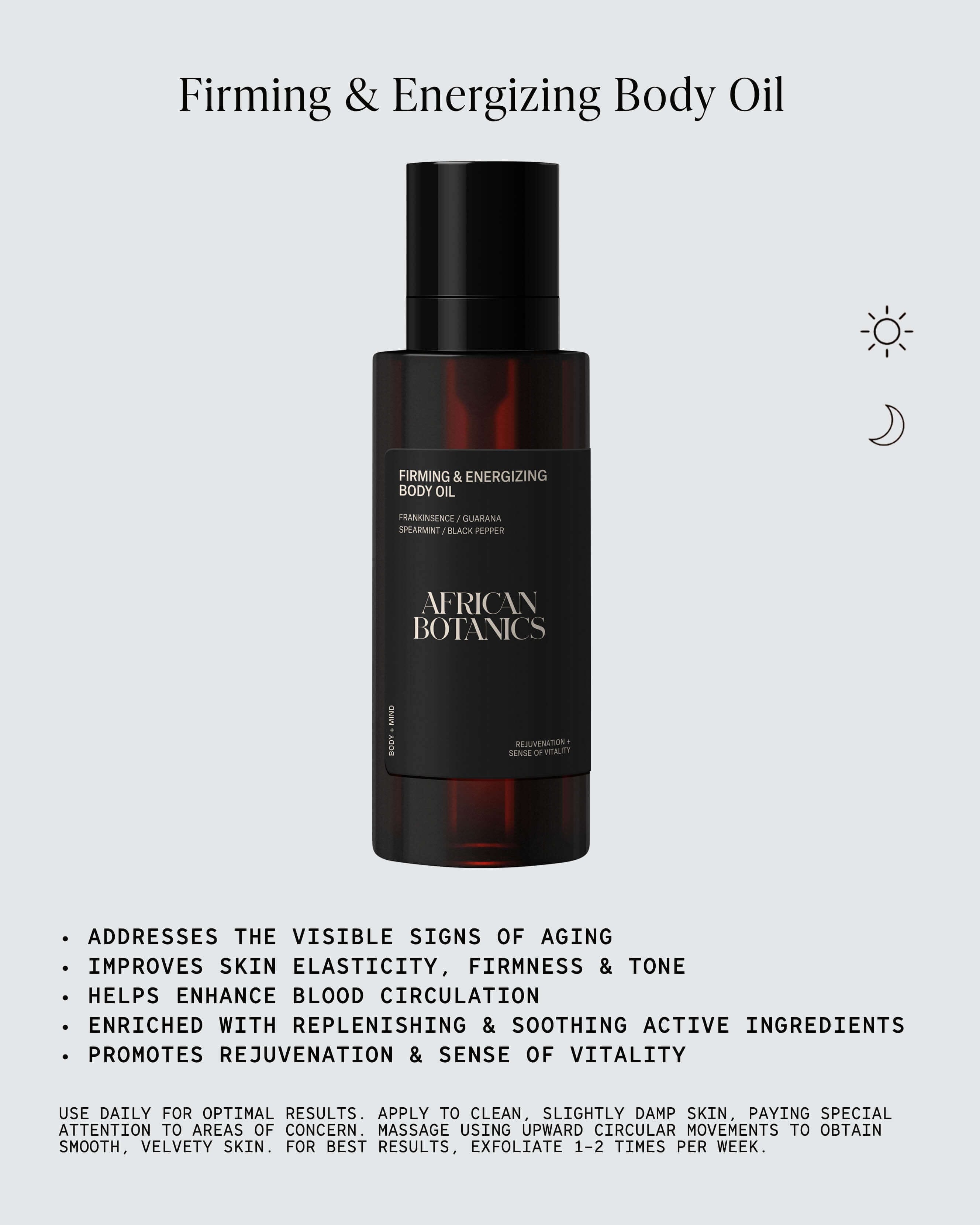 African Botanics Firming & Energizing Body Oil