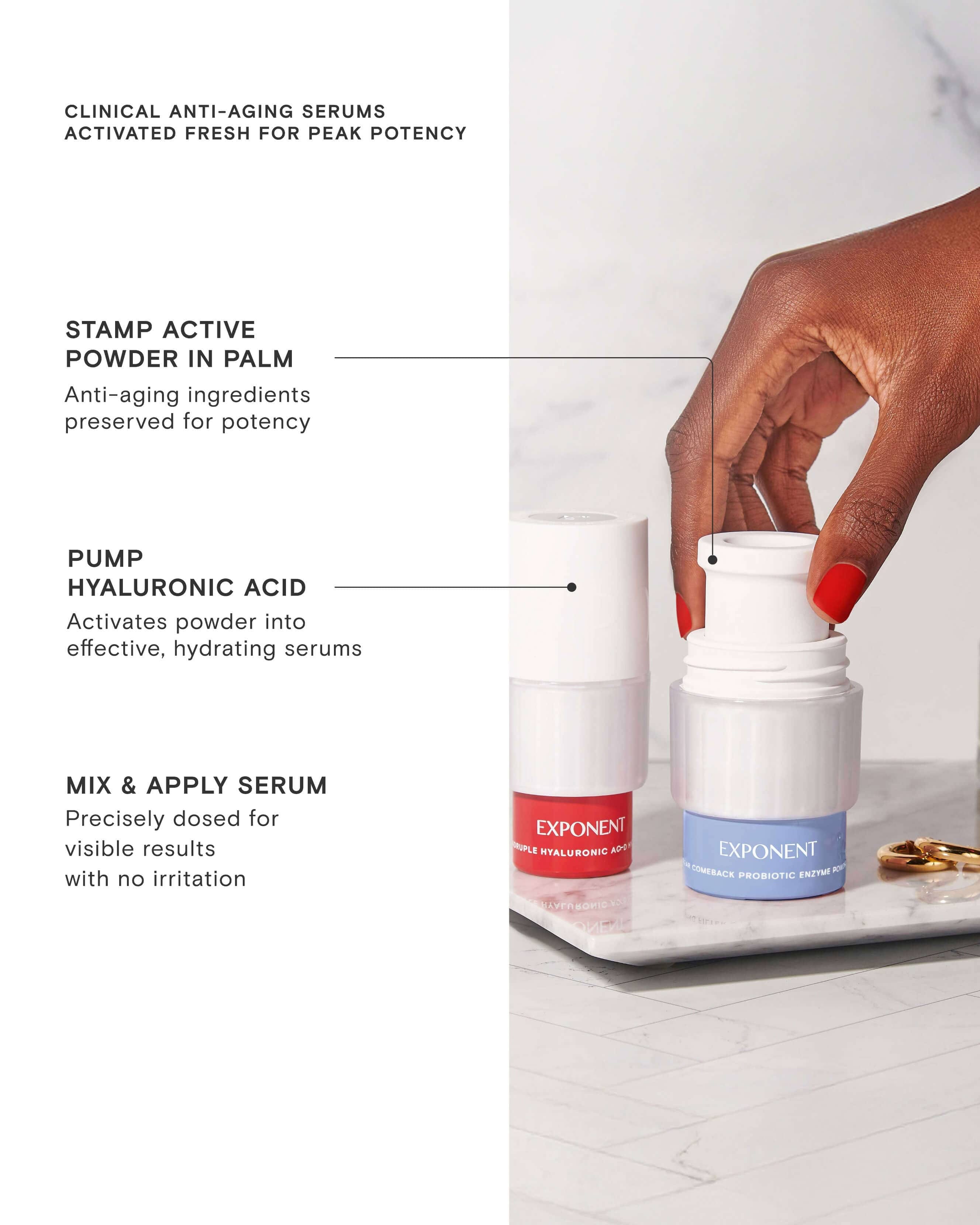 Exponent Beauty Clear Comeback Probiotic Enzyme Powder Refill