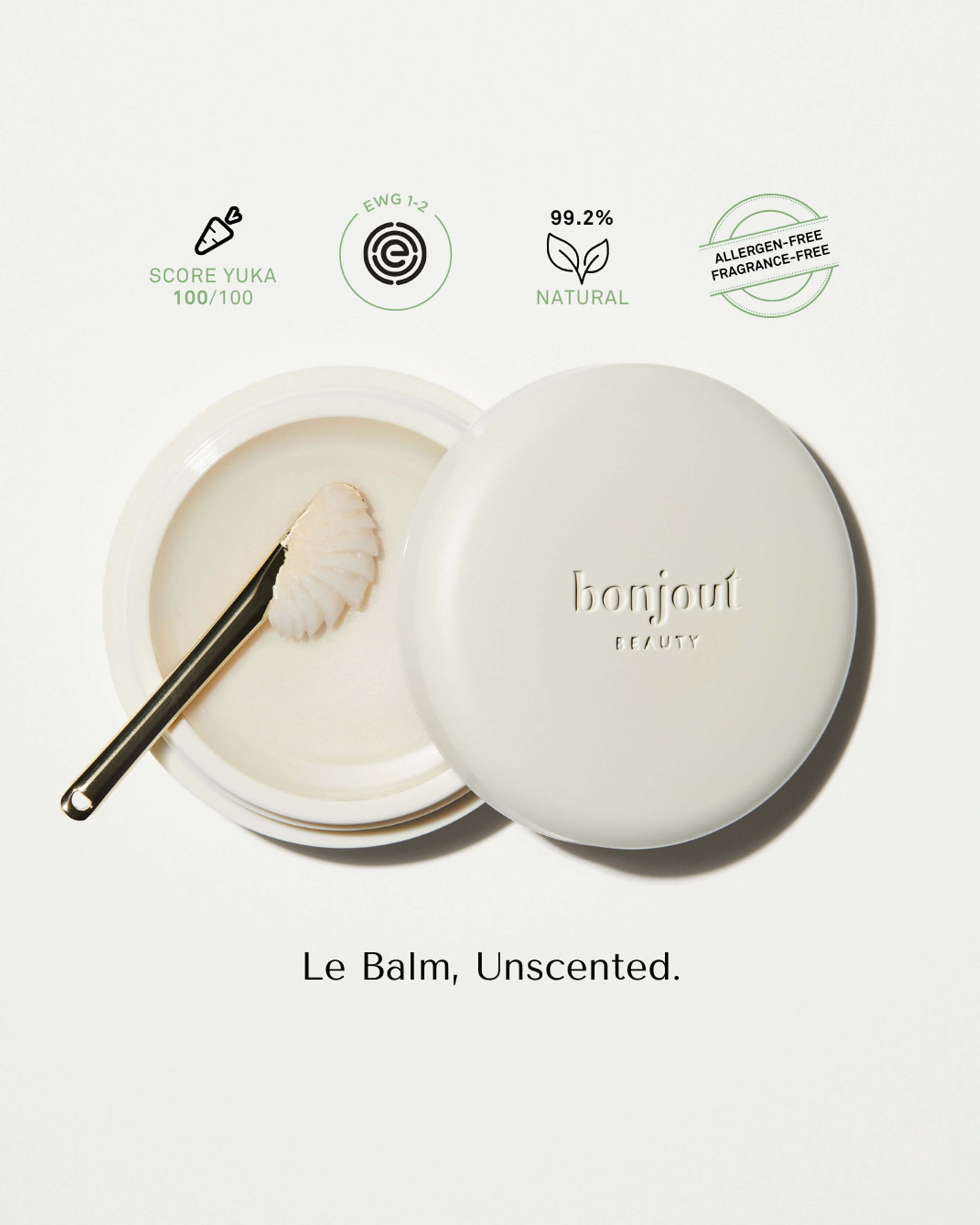 Bonjout Le Balm Unscented - Skin Savior Solid Serum