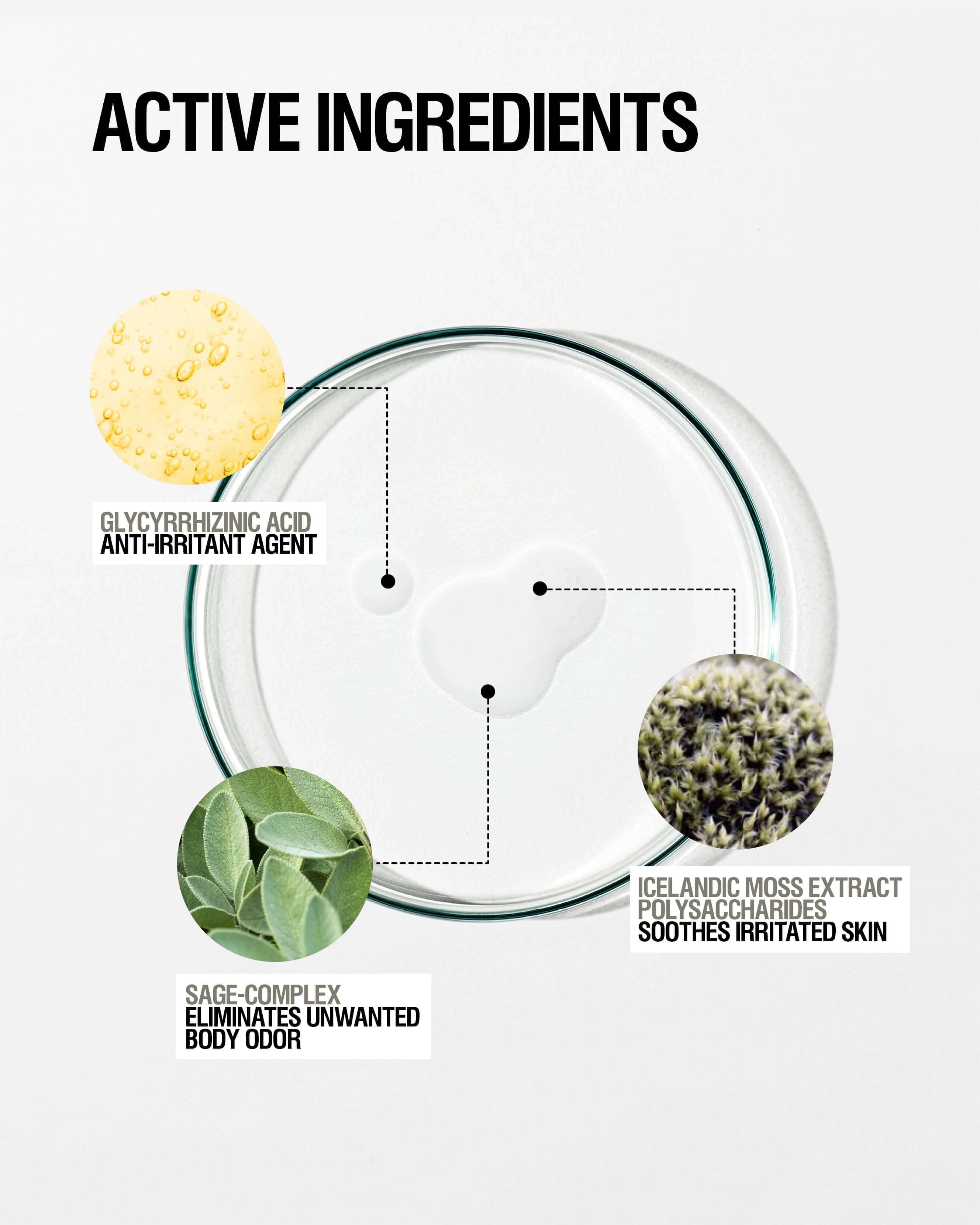 Grown Alchemist Roll - On Deodorant – Icelandic Moss Extract, Sage Complex