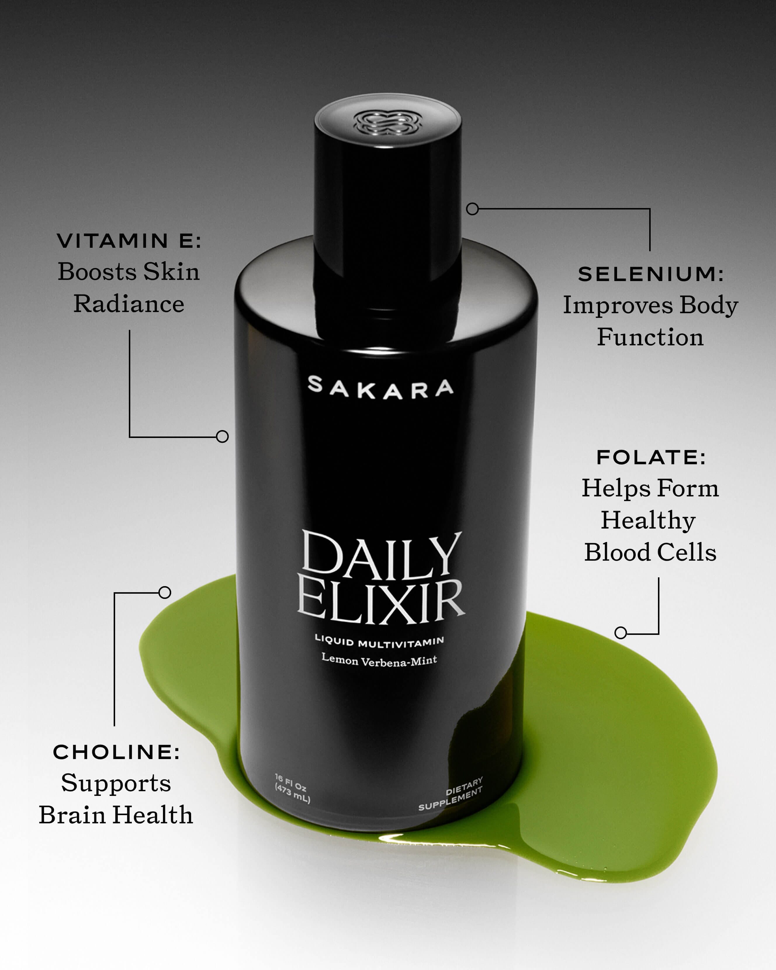 Sakara Daily Elixir Liquid Multivitamin
