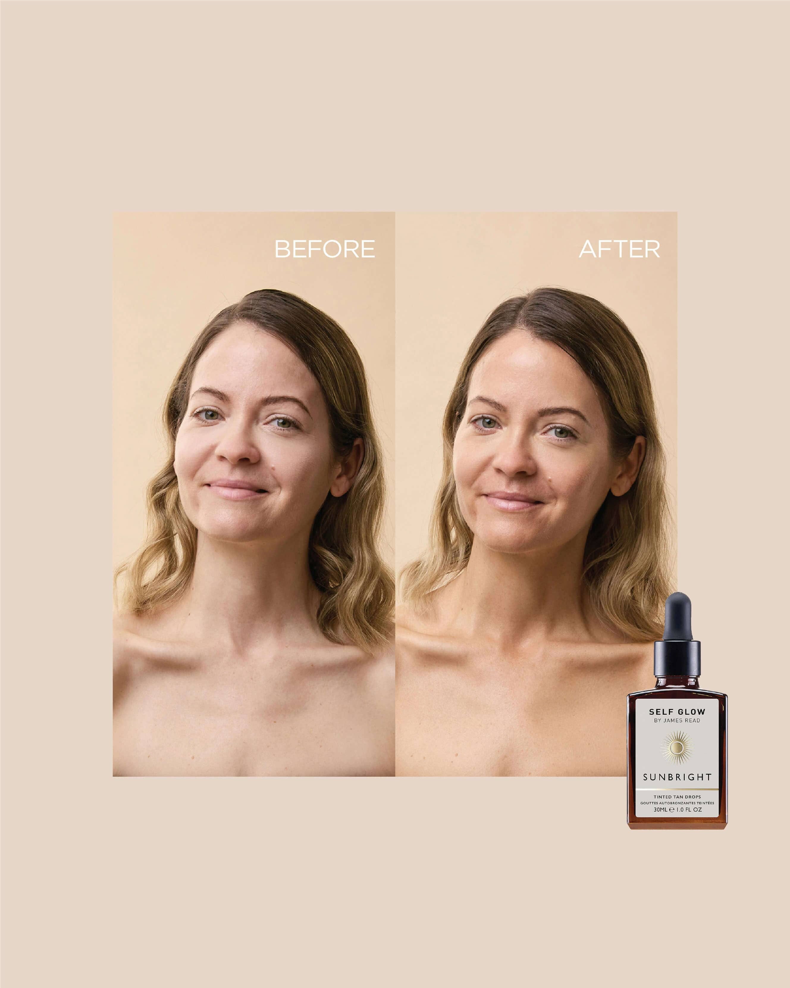 Self Glow by James Read Sunbright Tinted Tan Drops