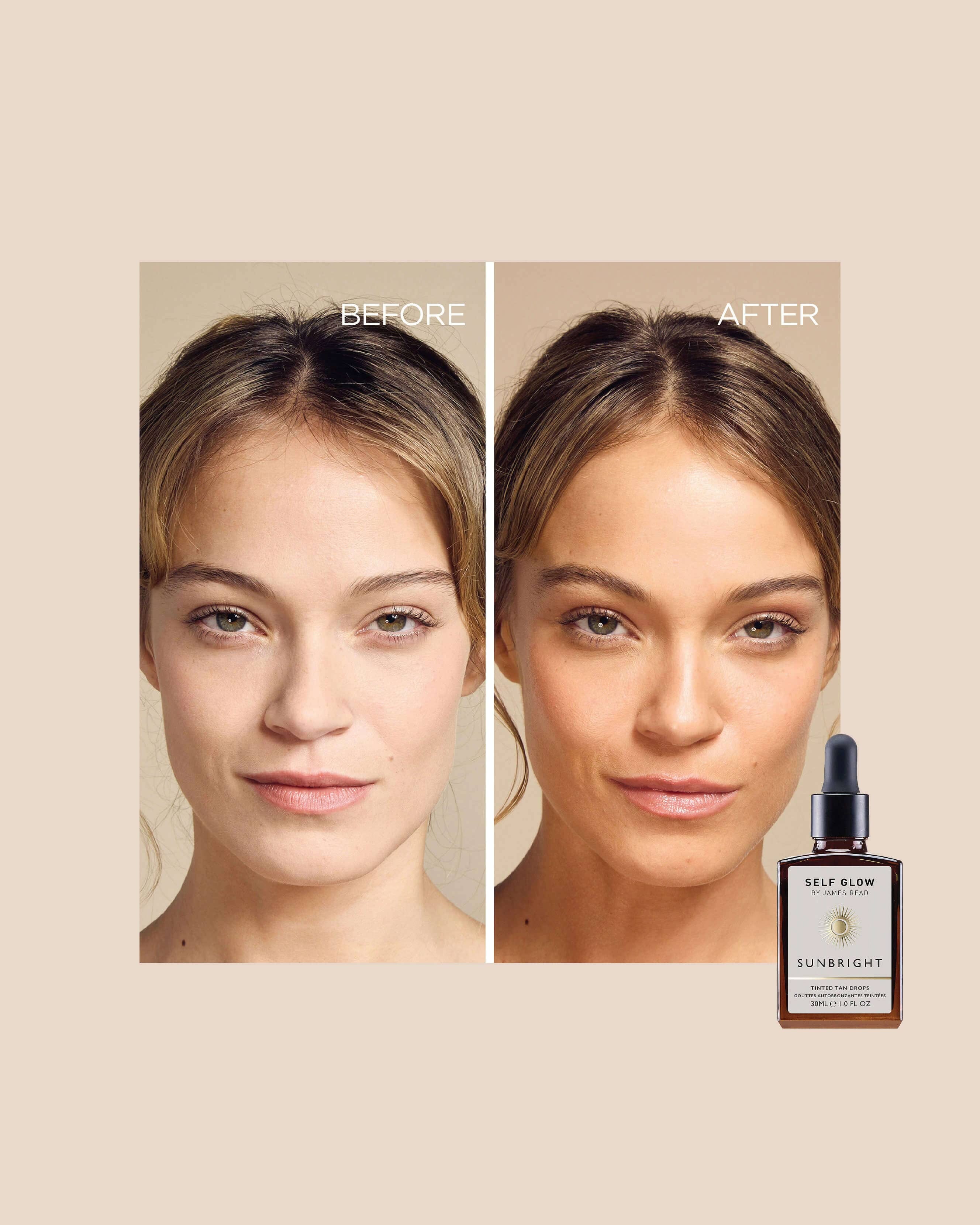 Self Glow by James Read Sunbright Tinted Tan Drops