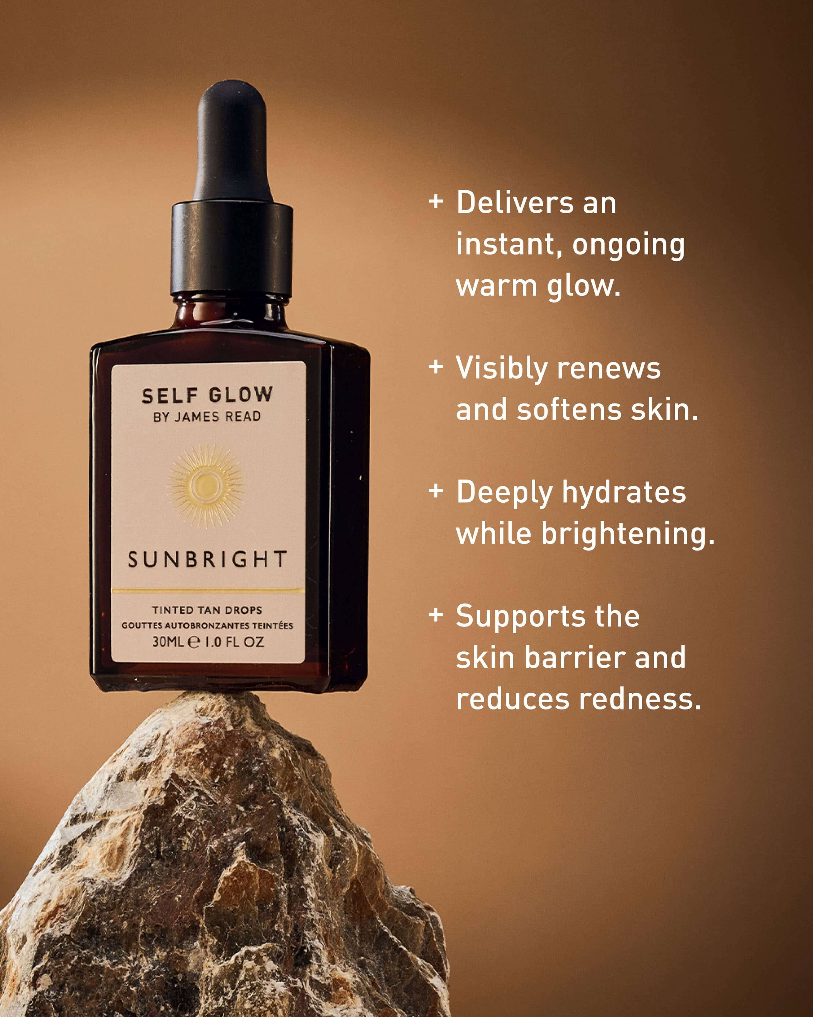 Self Glow by James Read Sunbright Tinted Tan Drops