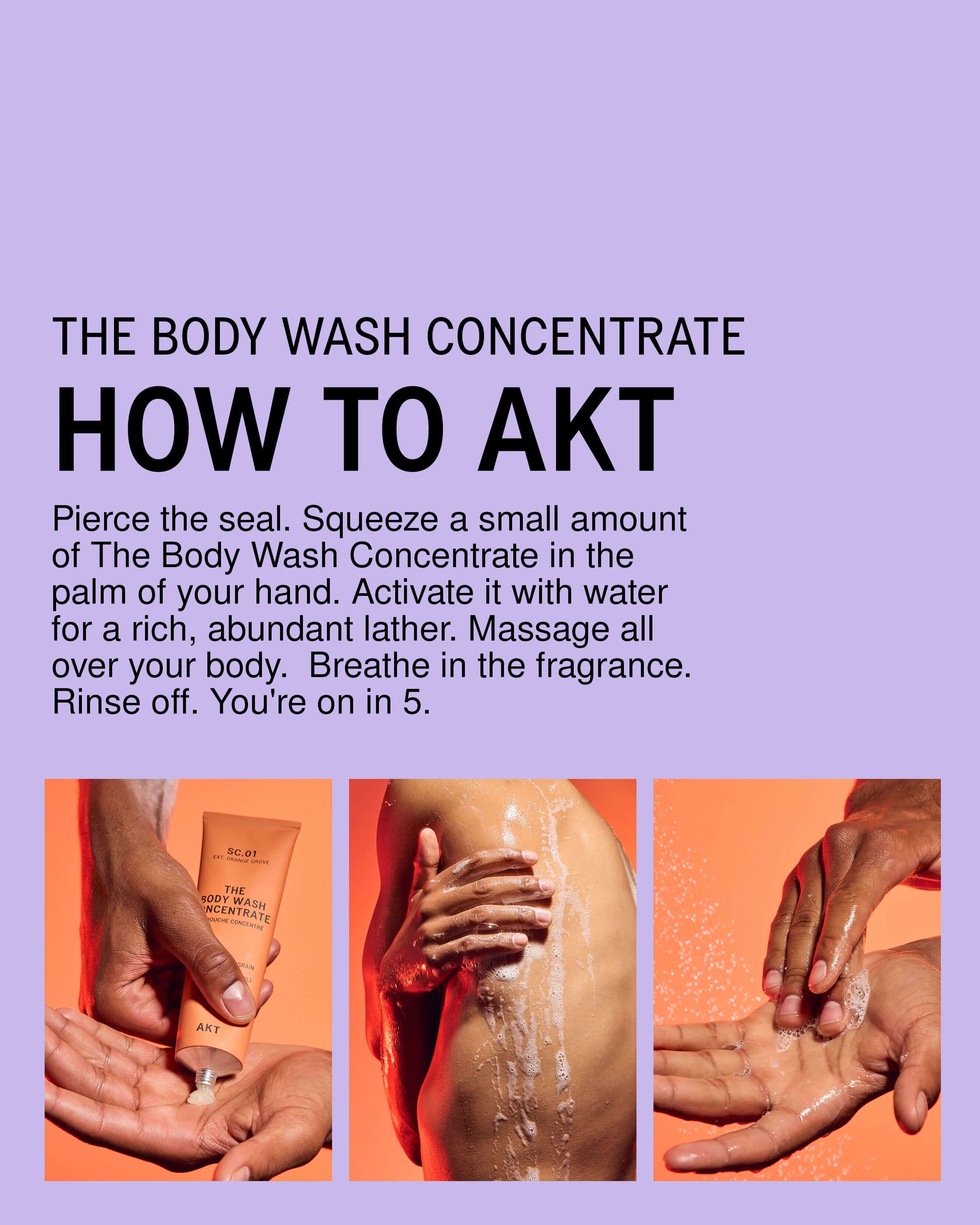 AKT The Body Wash Concentrate SC.05 Columbia Road